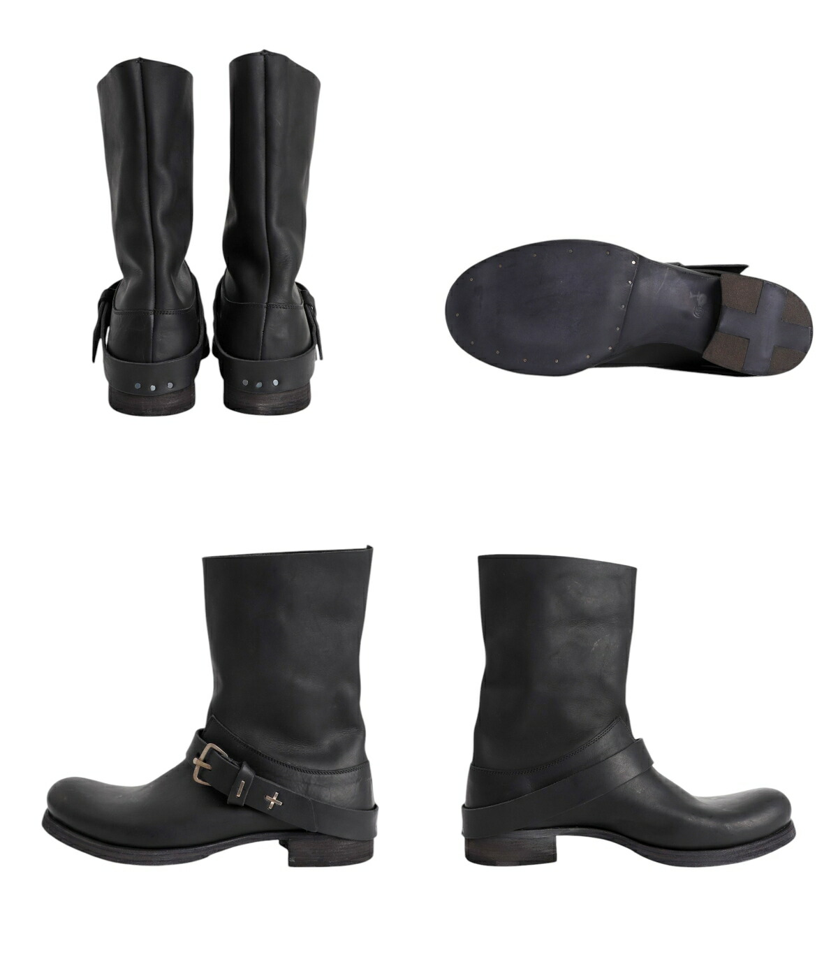 m.a+（エムエークロス） ： biker boots ： S1C26-VA15 : ARKnets