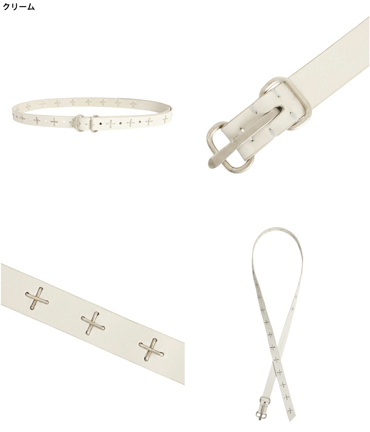 m.a+　エムエークロス　アルチザン　ベルト欠品 m.a+（エムエークロス） ： “+“ studded double oval buckle med