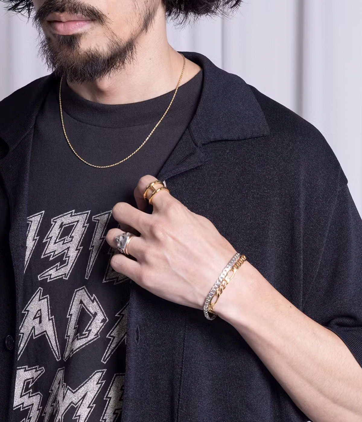 XOLO JEWELRY / ショロ ジュエリー ： Tiny French Rope Link Necklace