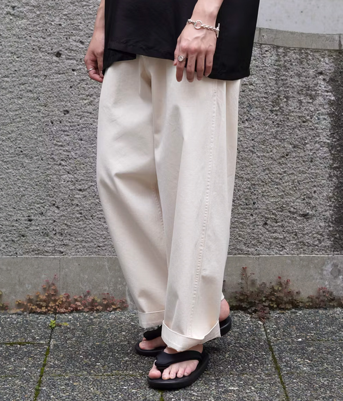 GOLD ゴールド ： SELVEDGE WEAPON WIDE TROUSERS / 全3色 25A-GL42426