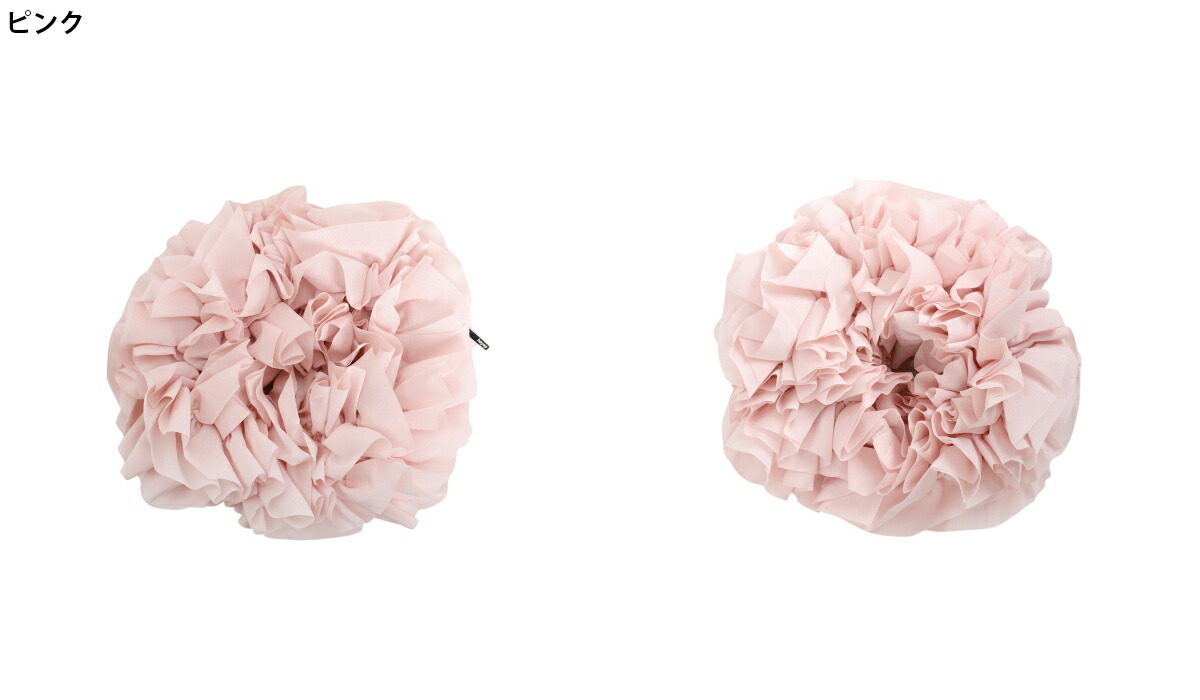heyep ヘイップ Flower Scrunchie 2 Piece Set Flower Scrunchie 2 Piece Set-フラワーシュシュ2ピースセット
