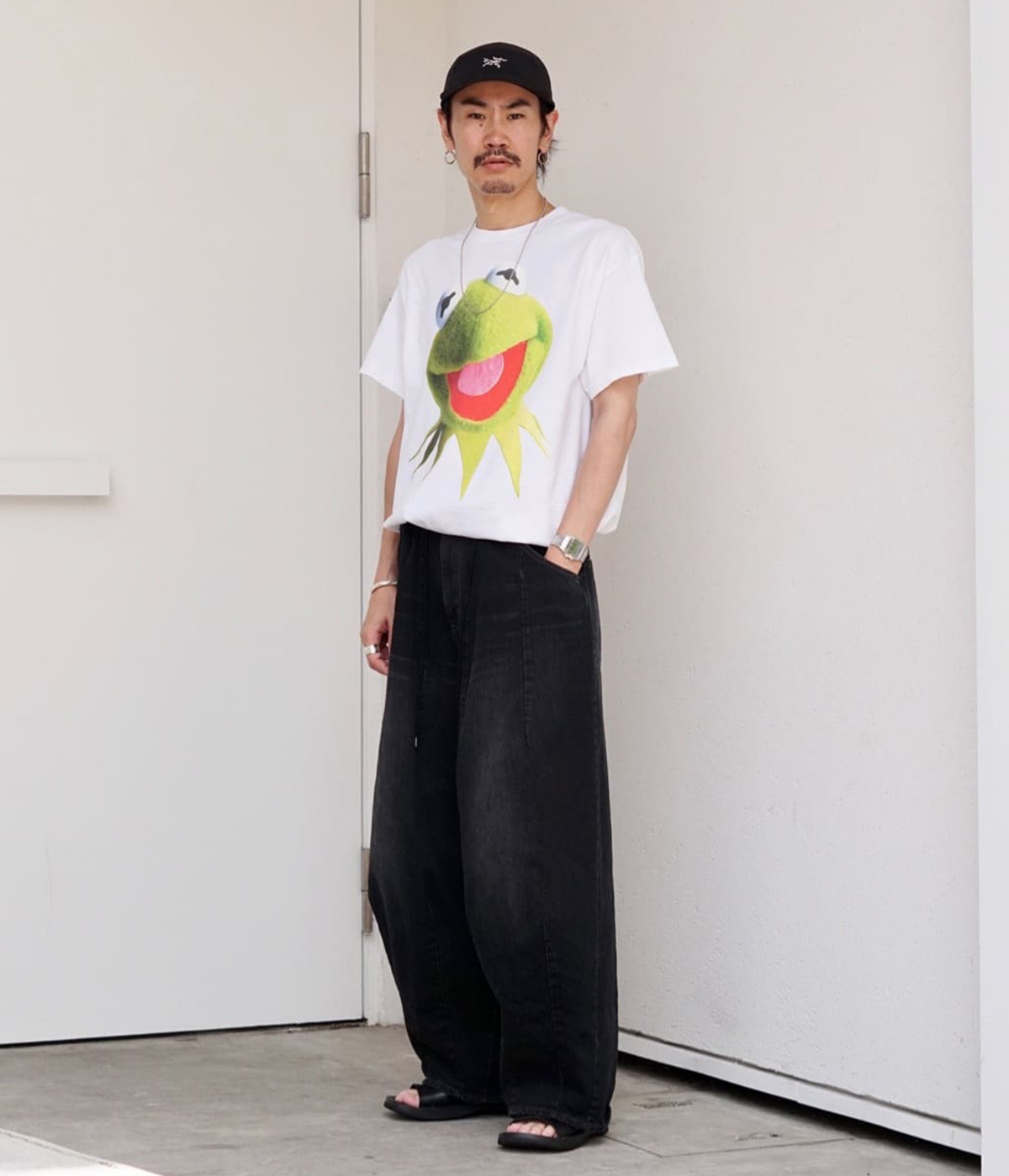 JACKSON MATISSE / ジャクソンマティス ： Kermit Tee JM25AW009