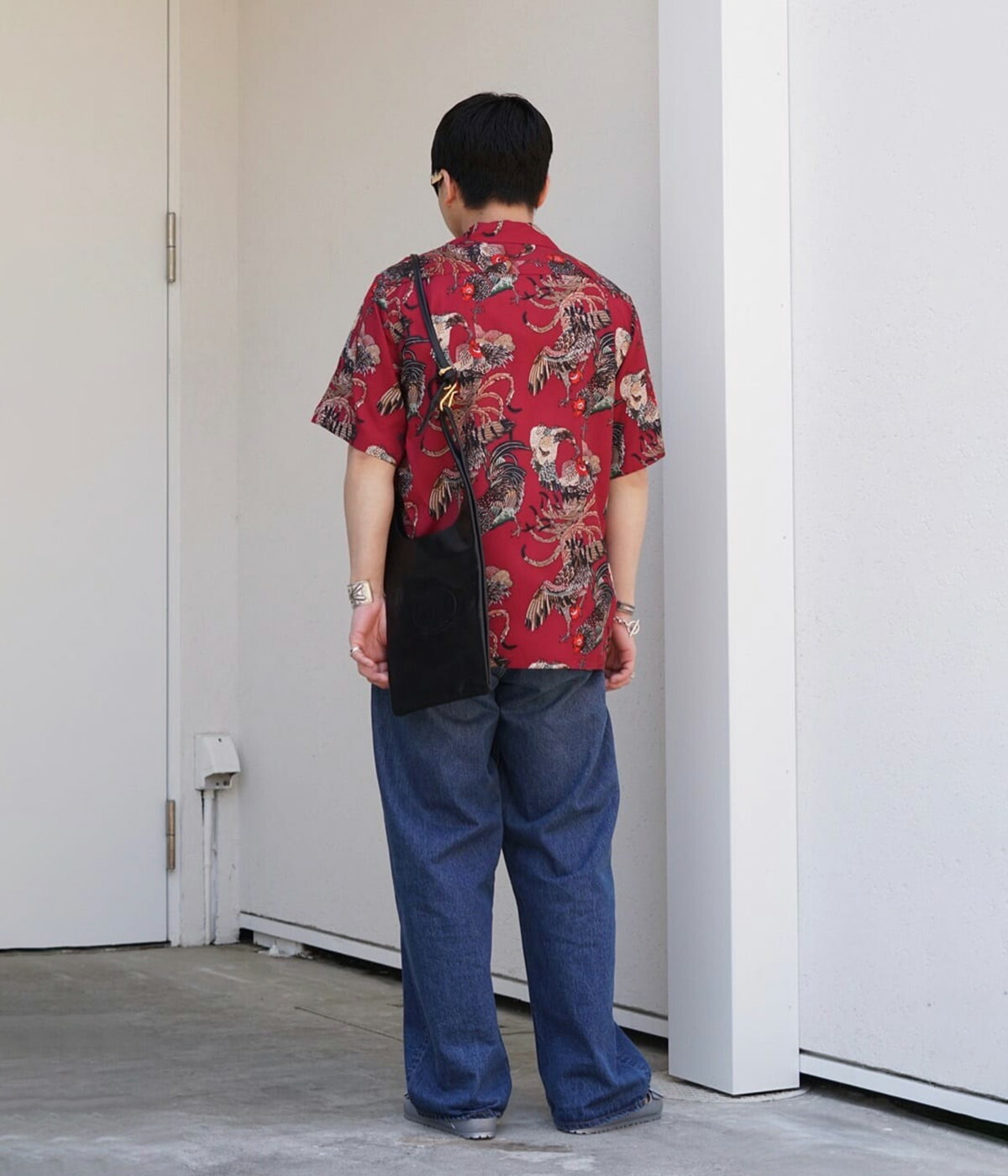 NIPOALOHA / ニポアロハ ： RAYON SHORT SLEEVE ALOHA SHIRT