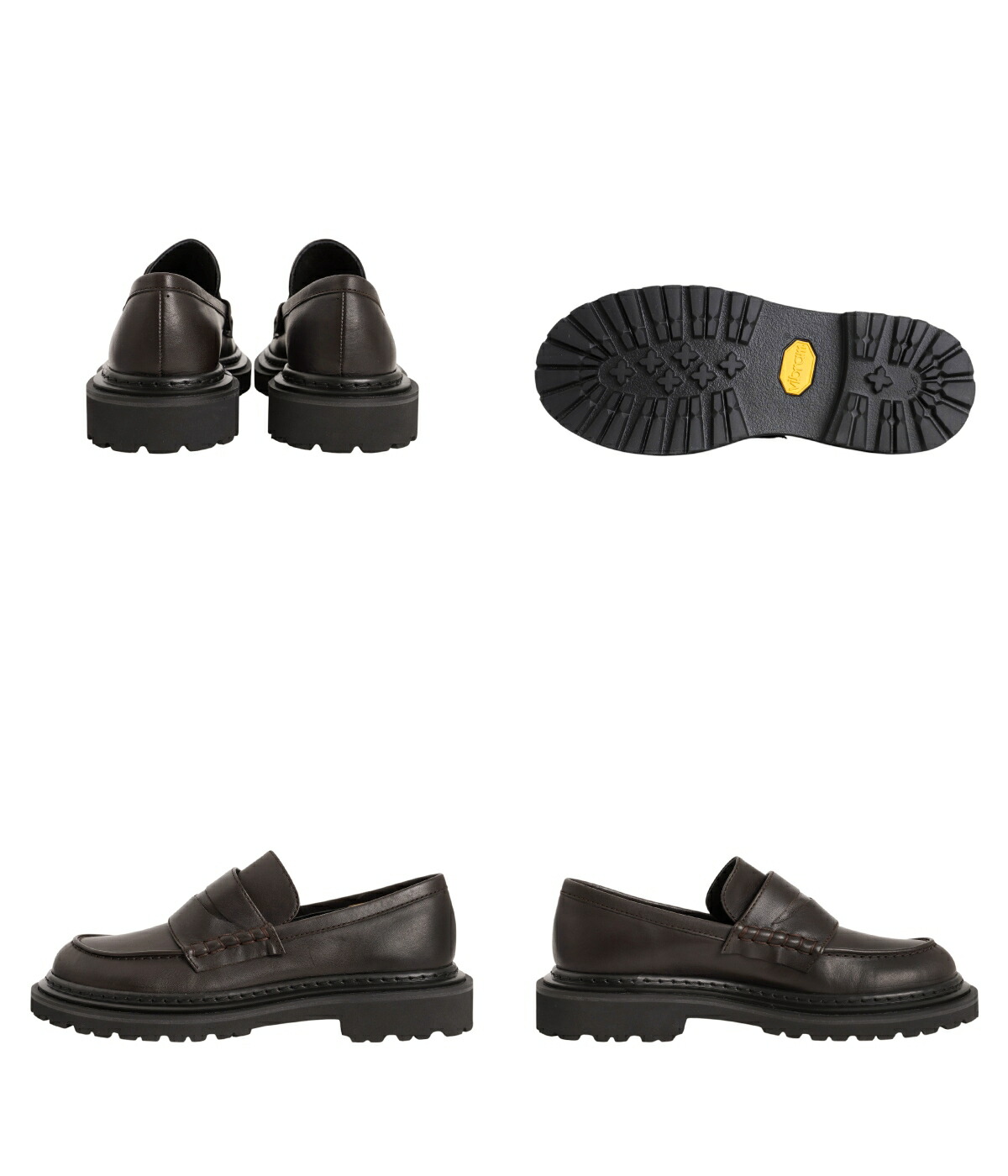 PIPPICHIC(ピッピシック)ローファー　新品未使用 PIPPICHIC(ピッピシック)｜HAILEY 厚底ローファー/ブラック の通販