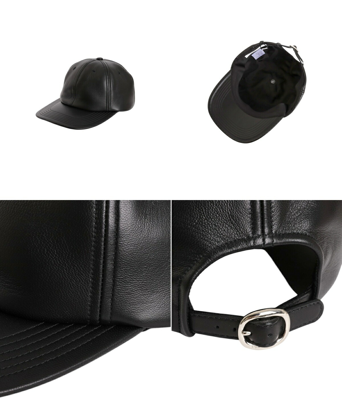 KIJIMA TAKAYUKI / キジマ タカユキ ： LAMBSKIN 6PANEL CAP