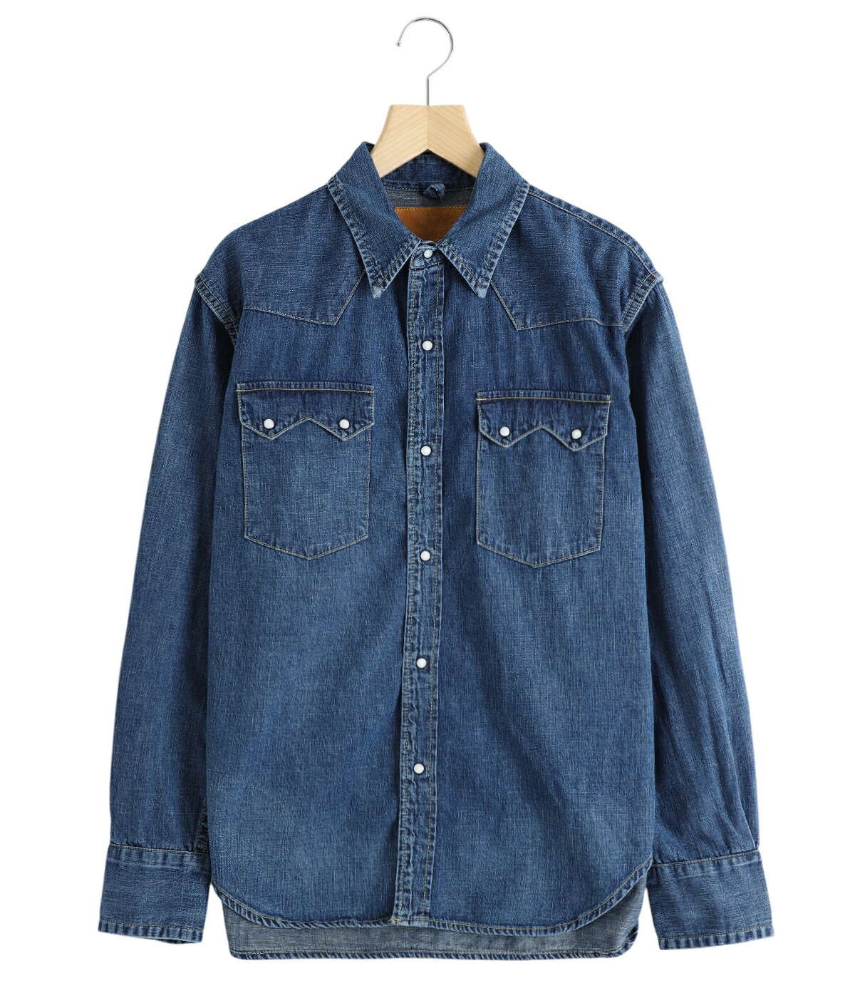 REMI RELIEF（レミ レリーフ） ： 8.5oz DENIM WESTERNSHIRT(ノコギリ