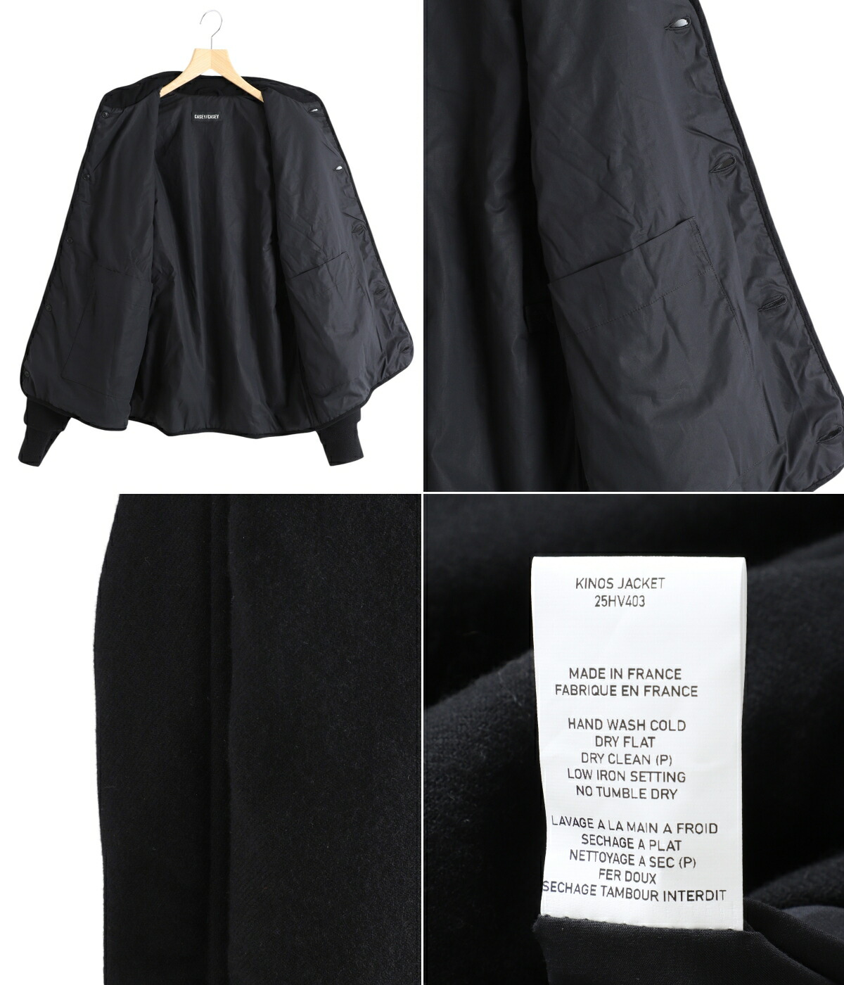 CASEY CASEY CASEY CASEY / ケイシー ケイシー ： KINOS BOMBER