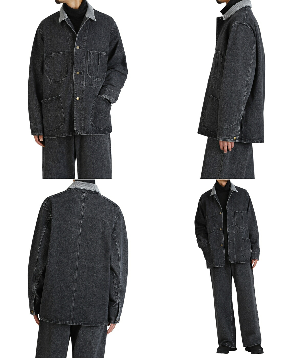 marka（マーカ） ： COVERALL JACKET -ORGANIC COTTON 13.5oz SELVEDGE