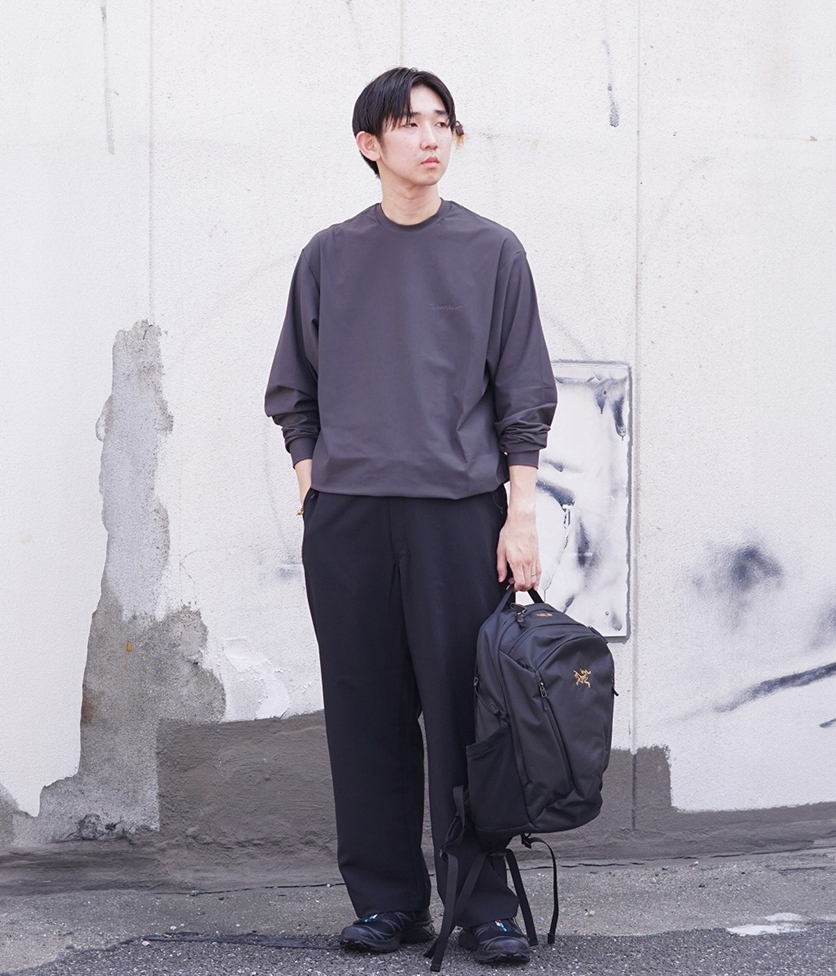 speedo（スピード） ： 別注 L/S Cord T / 全3色 ： ONLYARK-2-2518