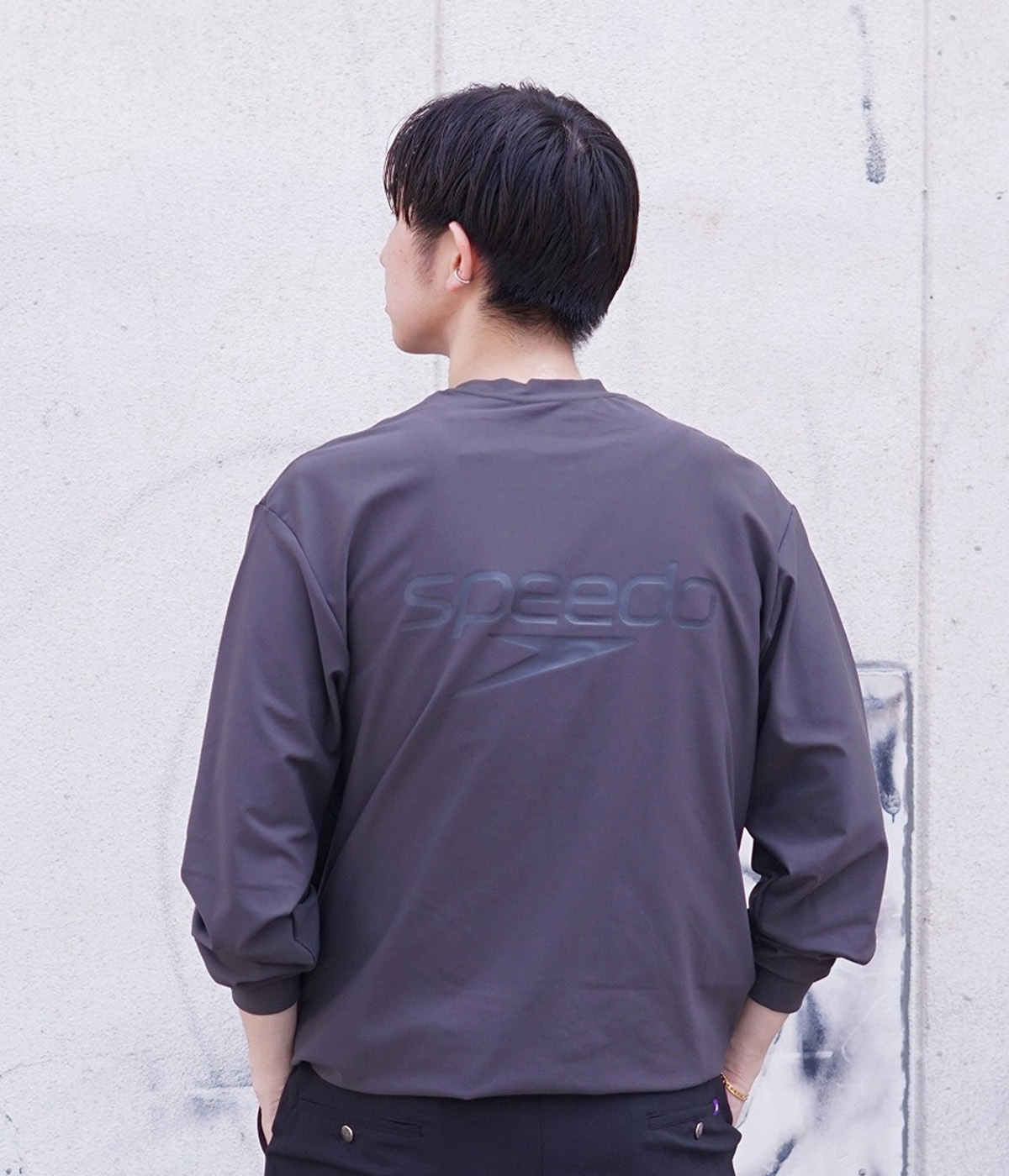 speedo（スピード） ： 別注 L/S Cord T / 全3色 ： ONLYARK-2-2518