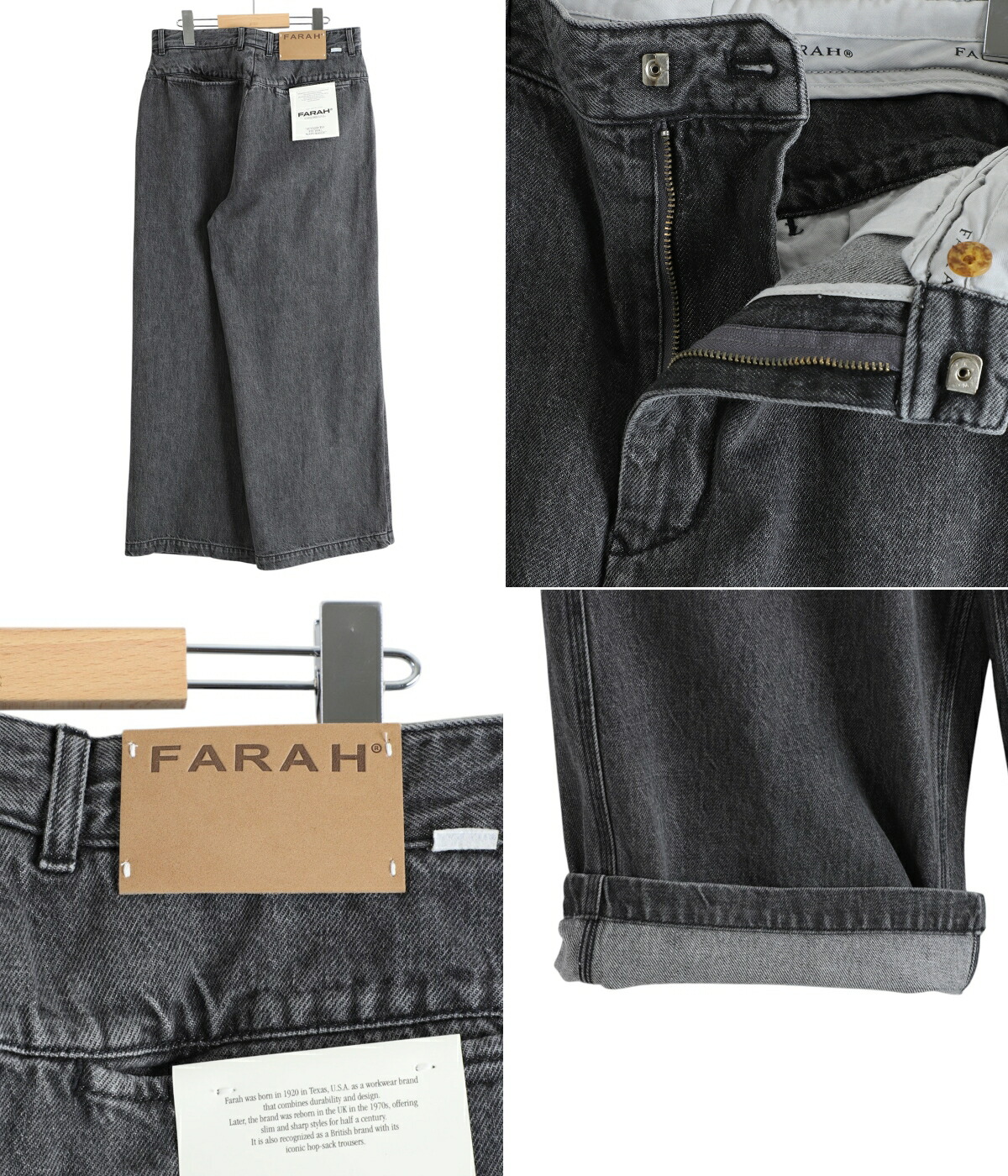 FARAH（ファーラー） ： Maximum Wide Straight Pants ： FR0502-M4011