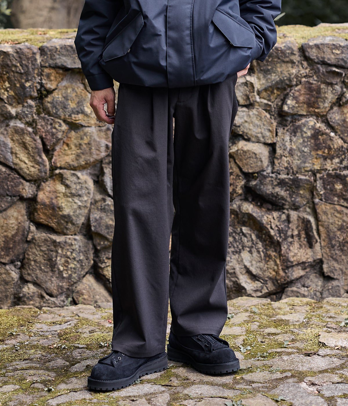 GOLDWIN（ゴールドウイン） ： 別注 Dry Stretch Twill Tuck Straight