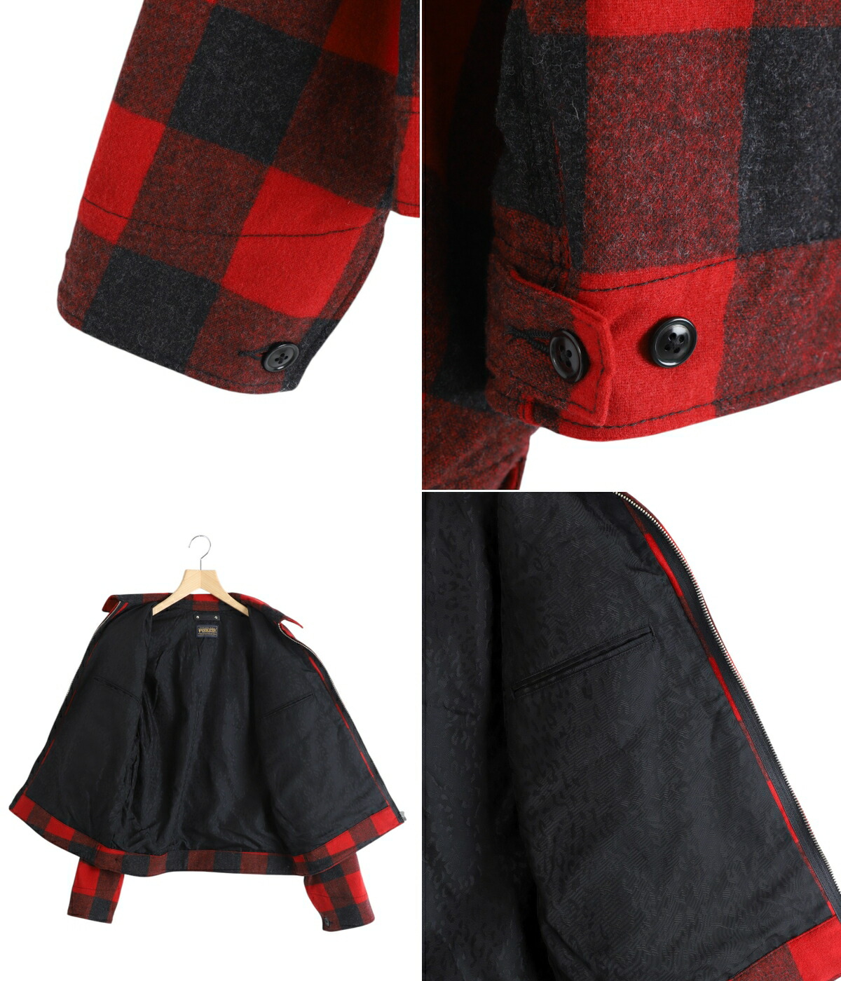 MINEDENIM（マインデニム） ： PENDLETON W.Plaid Zipup Work JKT 