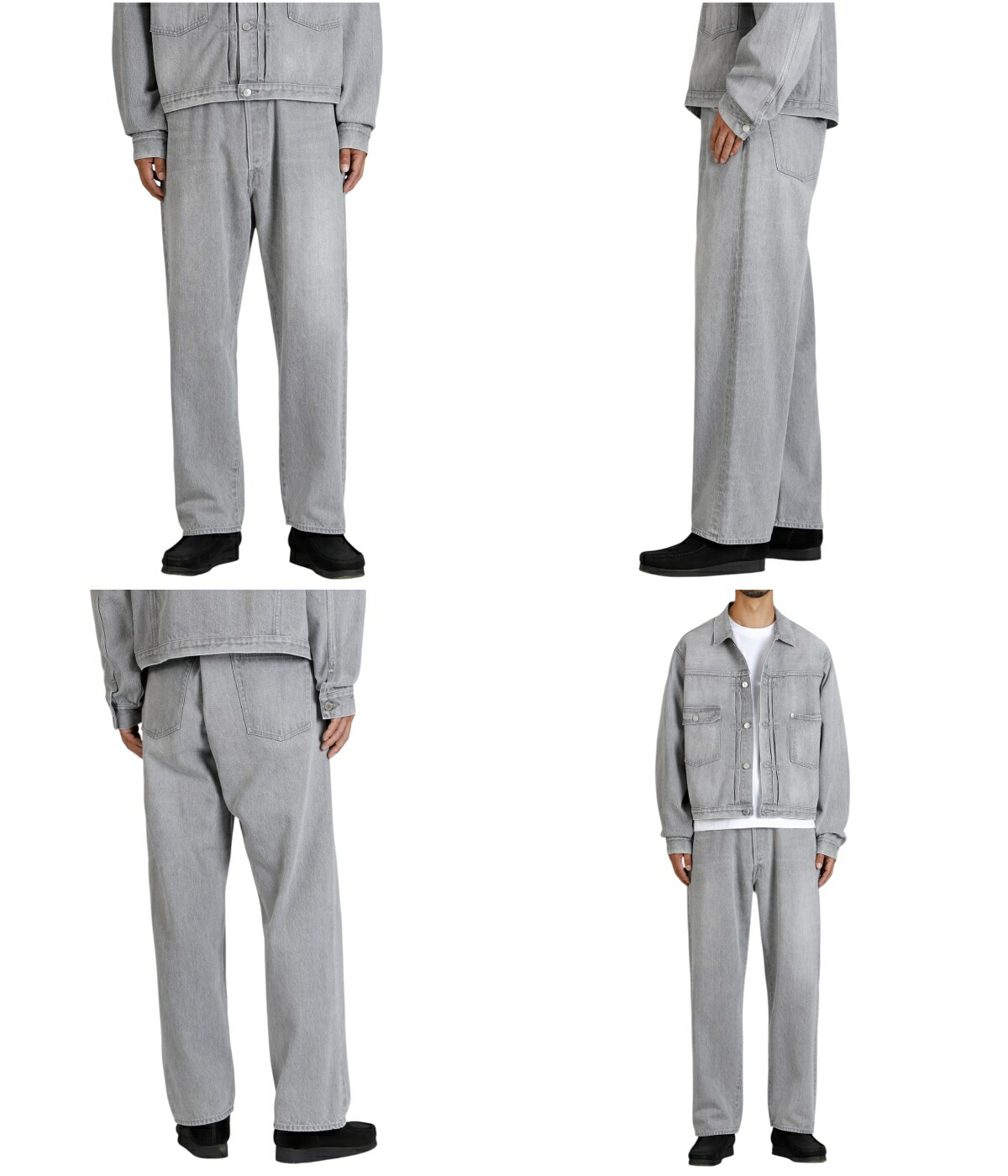 Unlikely（アンライクリー） ： Unlikely Time Travel Jean Wide Gray 