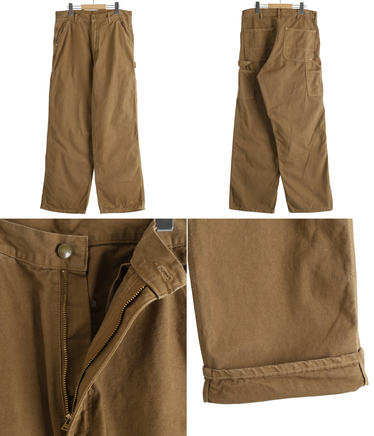 orSlow（オアスロウ） ： DAD'S FIT OXFORD PAINTER PANTS ： 01-5328