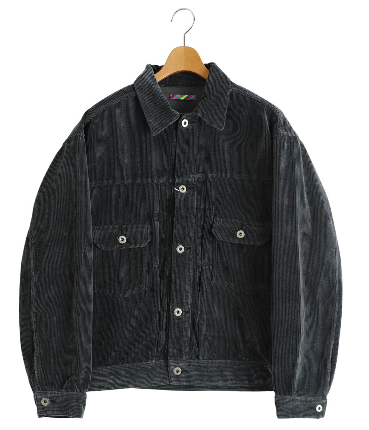 is-ness（イズネス） ： CORDUROY TRUCKER JACKET / 全2色