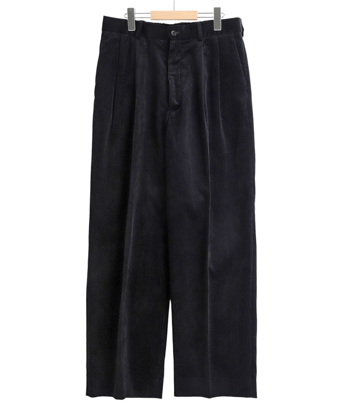 超美品　MARKAWARE : DOUBLE PLEATED TROUSERS DOUBLE PLEATED TROUSERS(3 BLACK): MARKAWARE: MENS｜THE TOKYO