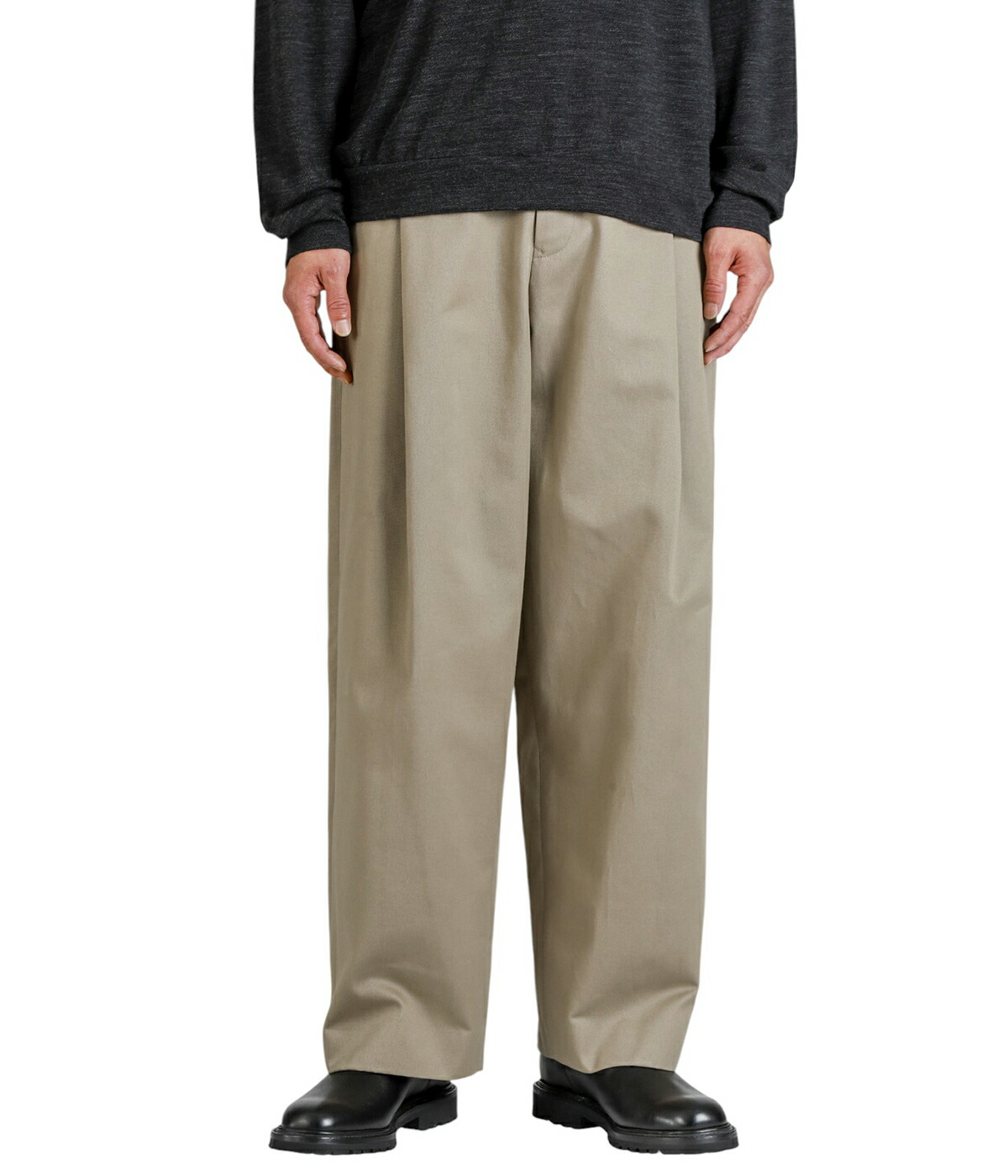 パンツ URU 1 TUCK PANTS 25SS 1 TUCK PANTS-1タックパンツ-URU（ウル）通販| stcompany
