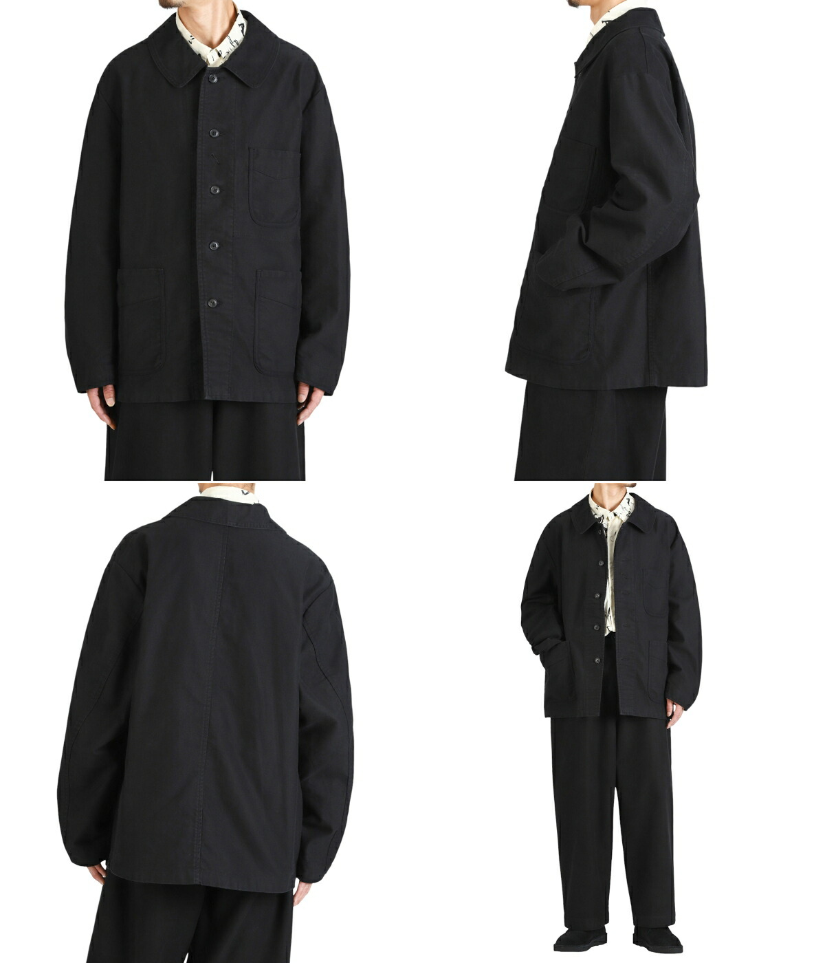 PORTER CLASSIC（ポータークラシック） ： MOLESKIN FRENCH JACKET