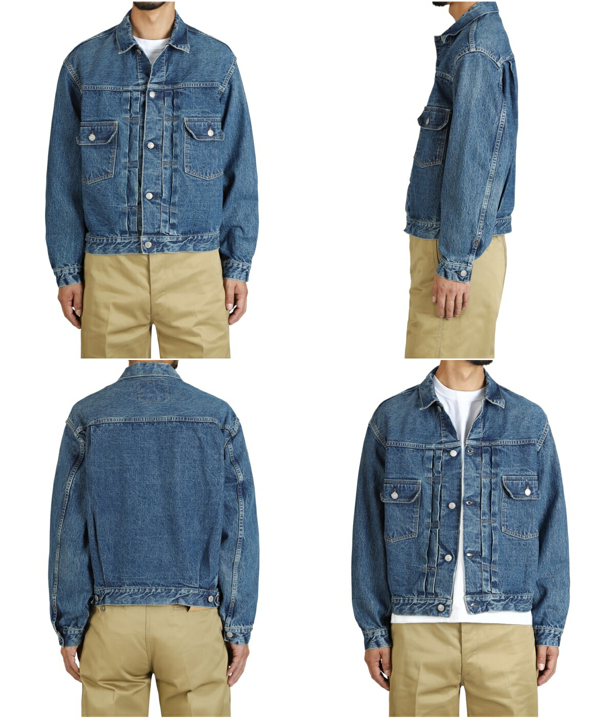 orSlow（オアスロウ） ： 50'S DENIM JACKET 2 YEAR WASH(UNISEX