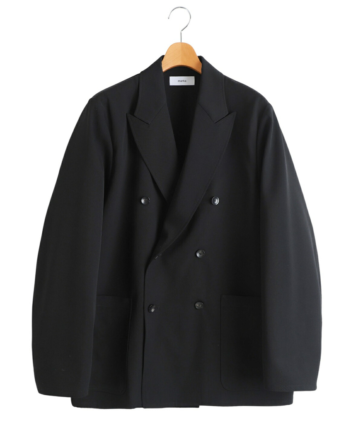 marka（マーカ） ： W.B JACKET LOOSE FIT -2/60 WASHER WOOL
