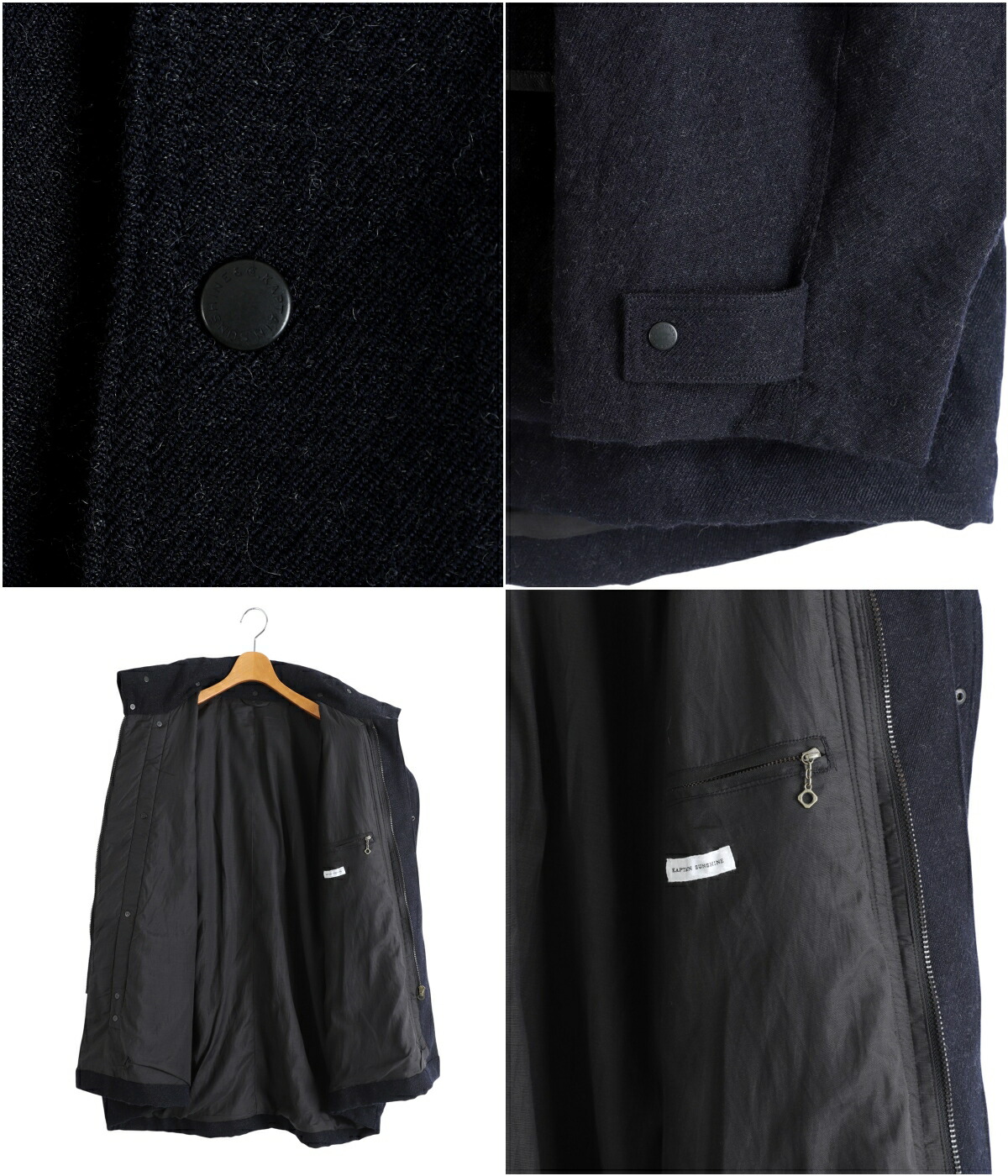 Kaptain Sunshine（キャプテン サンシャイン） ： Wool Serge Hunter