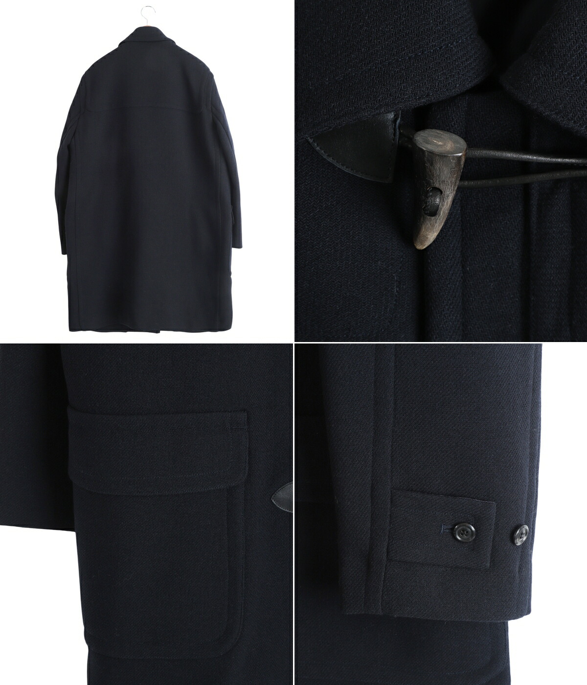 marka（マーカ） ： DUFFLE COAT -1/14 WOOL VINTAGE DOUBLE CLOTH