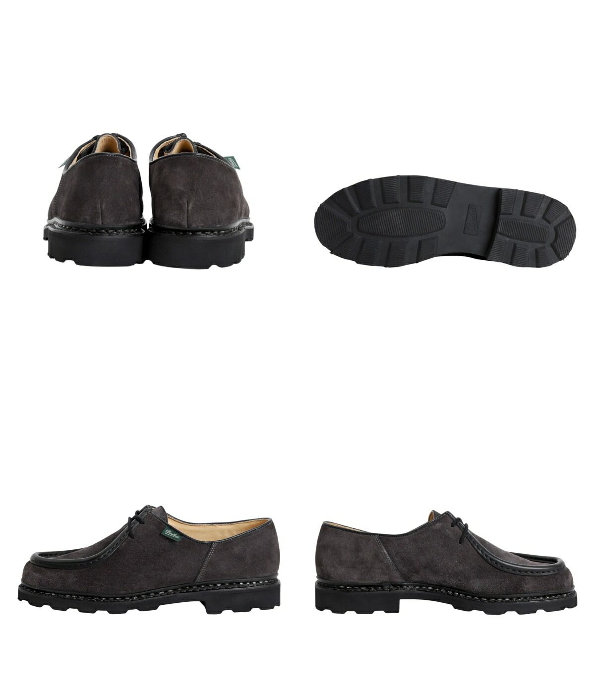 新品 パラブーツミカエル 別注アークネッツ 39 ダークグレースエード 別注 MICHAEL COMBINATION | Paraboot(パラブーツ) / シューズ レザー