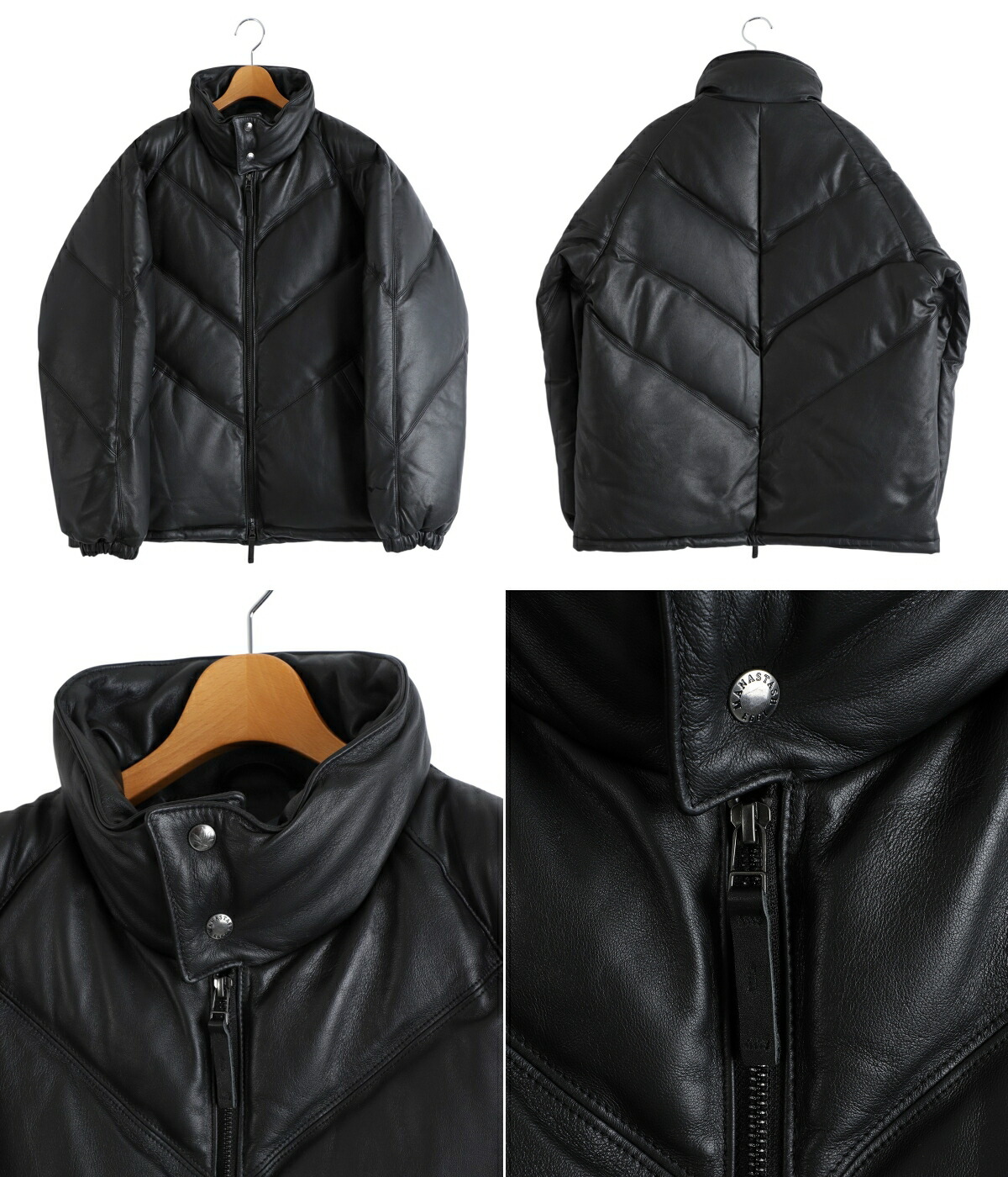 MANASTASH（マナスタッシュ） ： V LEATHER DOWN JKT ： 792-5950005