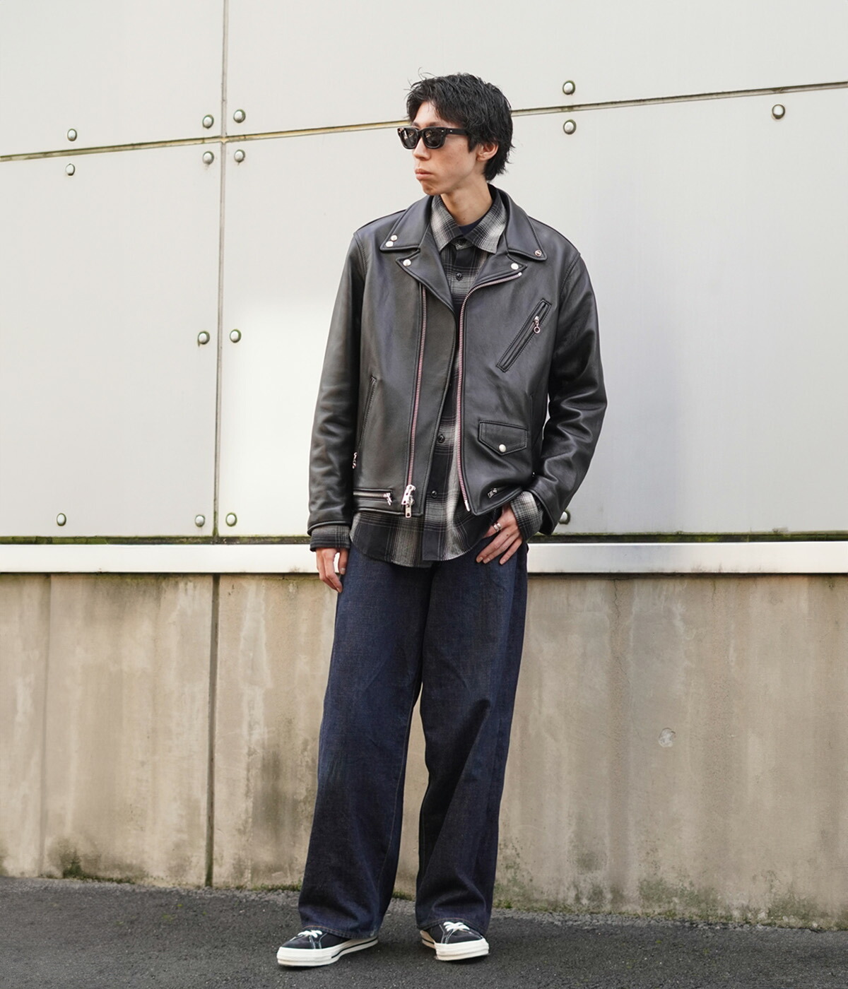 marka（マーカ） ： 別注 Schott x marka for ARKnets DOUBLE RIDERS 