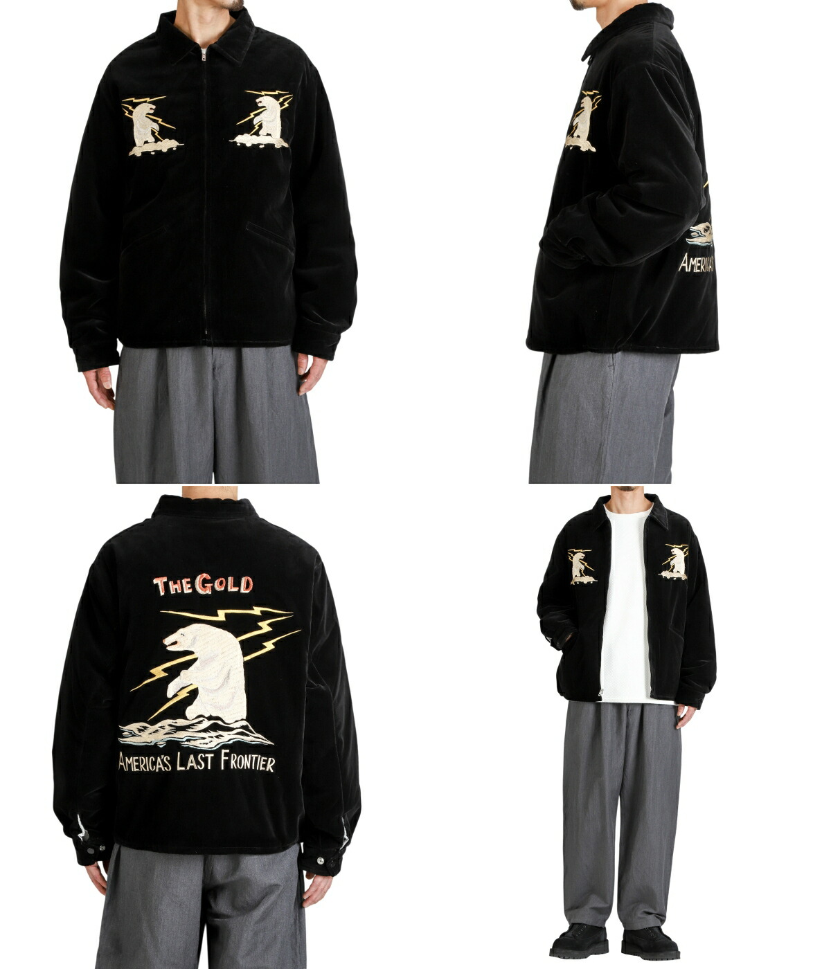 GOLD 東洋エンタープライズ / ゴールド ： VELVETEEN ALASKA JACKET