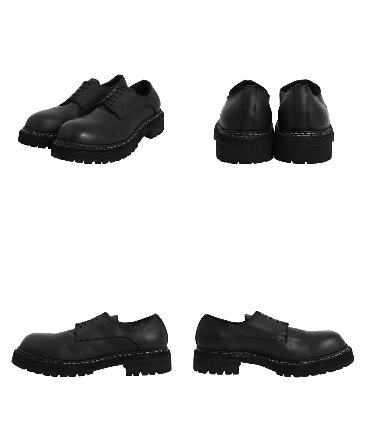 GUIDI（グイディ） ： LACED BIG DADDY SHOES HORSE FULL GRAIN