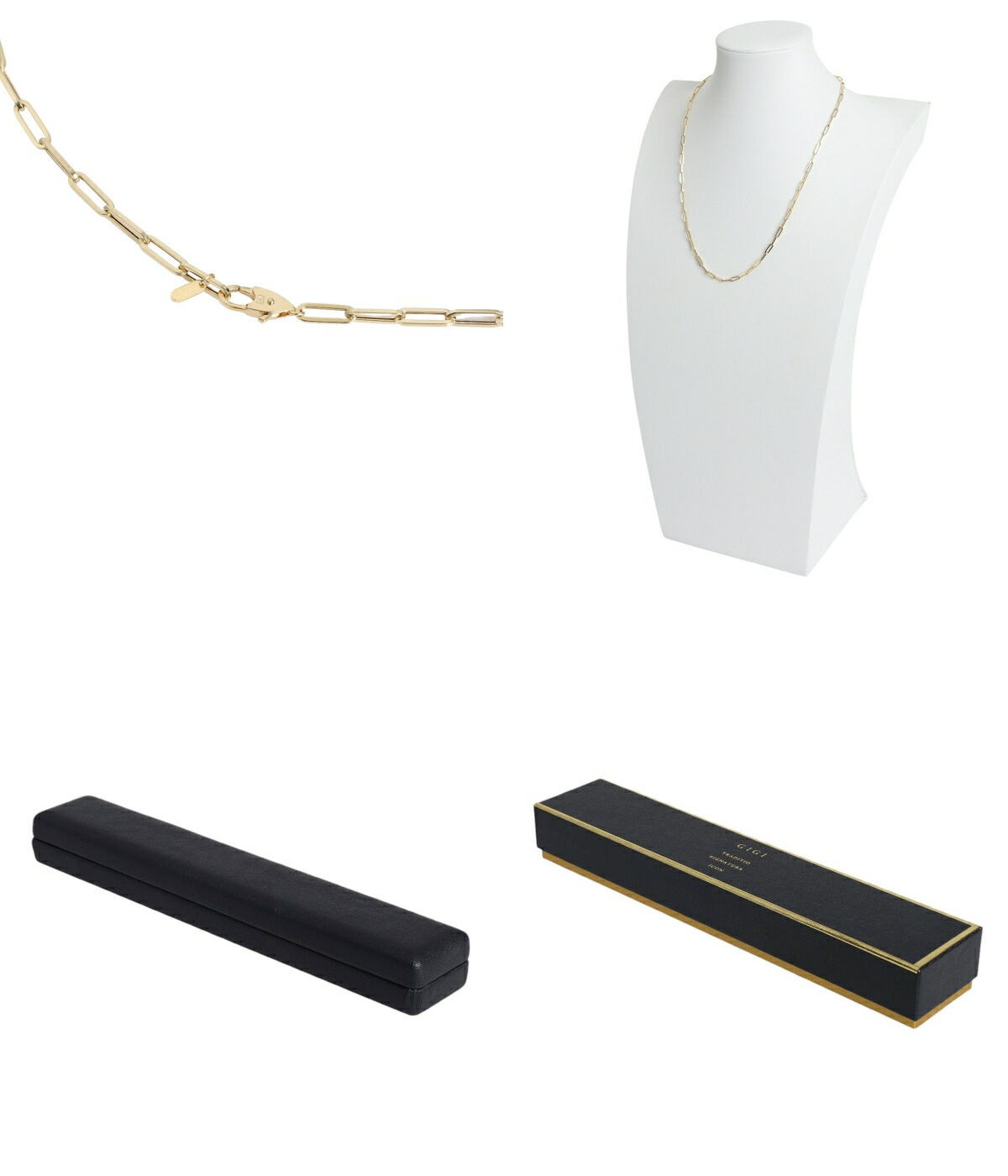 GIGI GIGI / ジジ ： [レディース]Square cable necklace ： AL10003