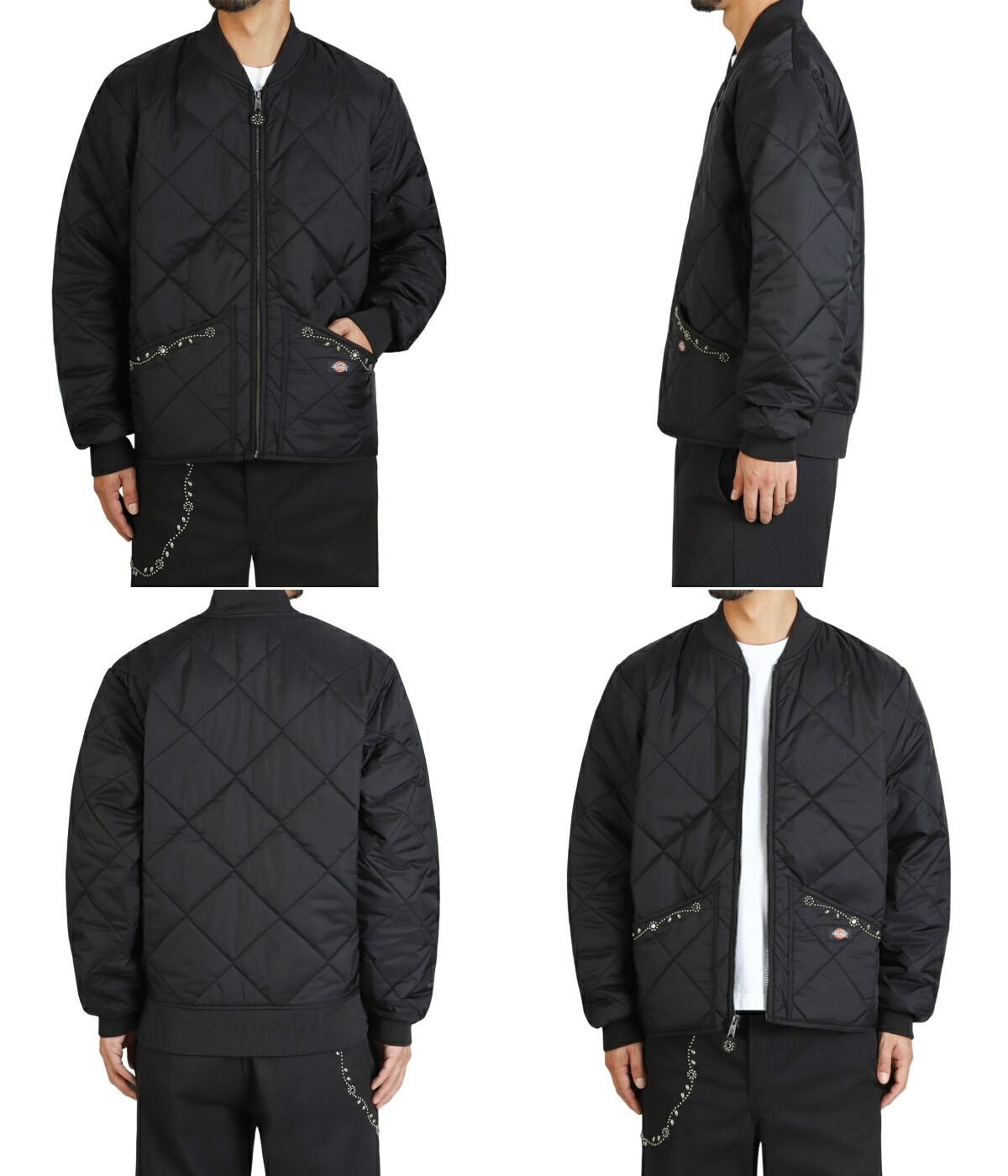 HTC HTC / エイチティーシー ： DICKIES DIAMOND QUILT JACKET SN32