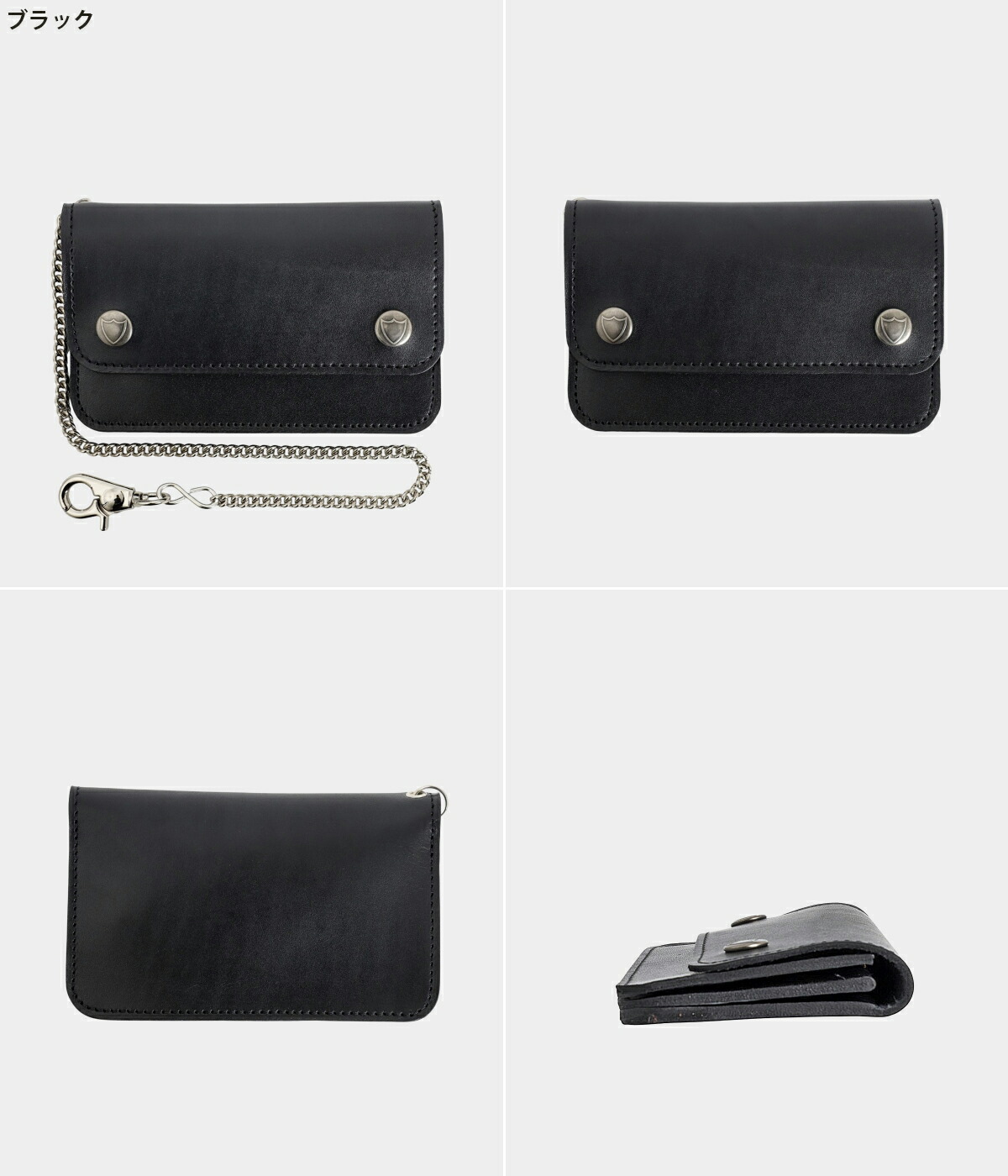 HTC HTC / エイチティーシー ： TYPE-2 BIKER WALLET W/CHAIN / 全2色