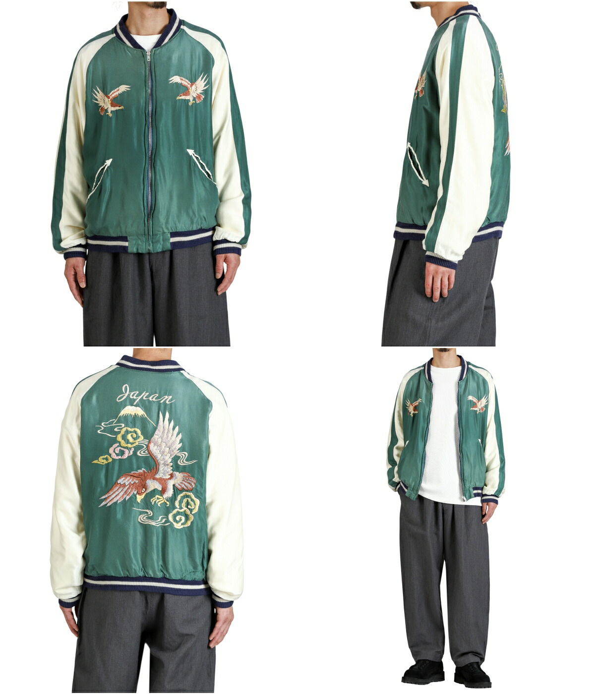 GOLD / ゴールド ： 別注 SOUVENIR JACKET AGED MODEL 25B-GL15736AK