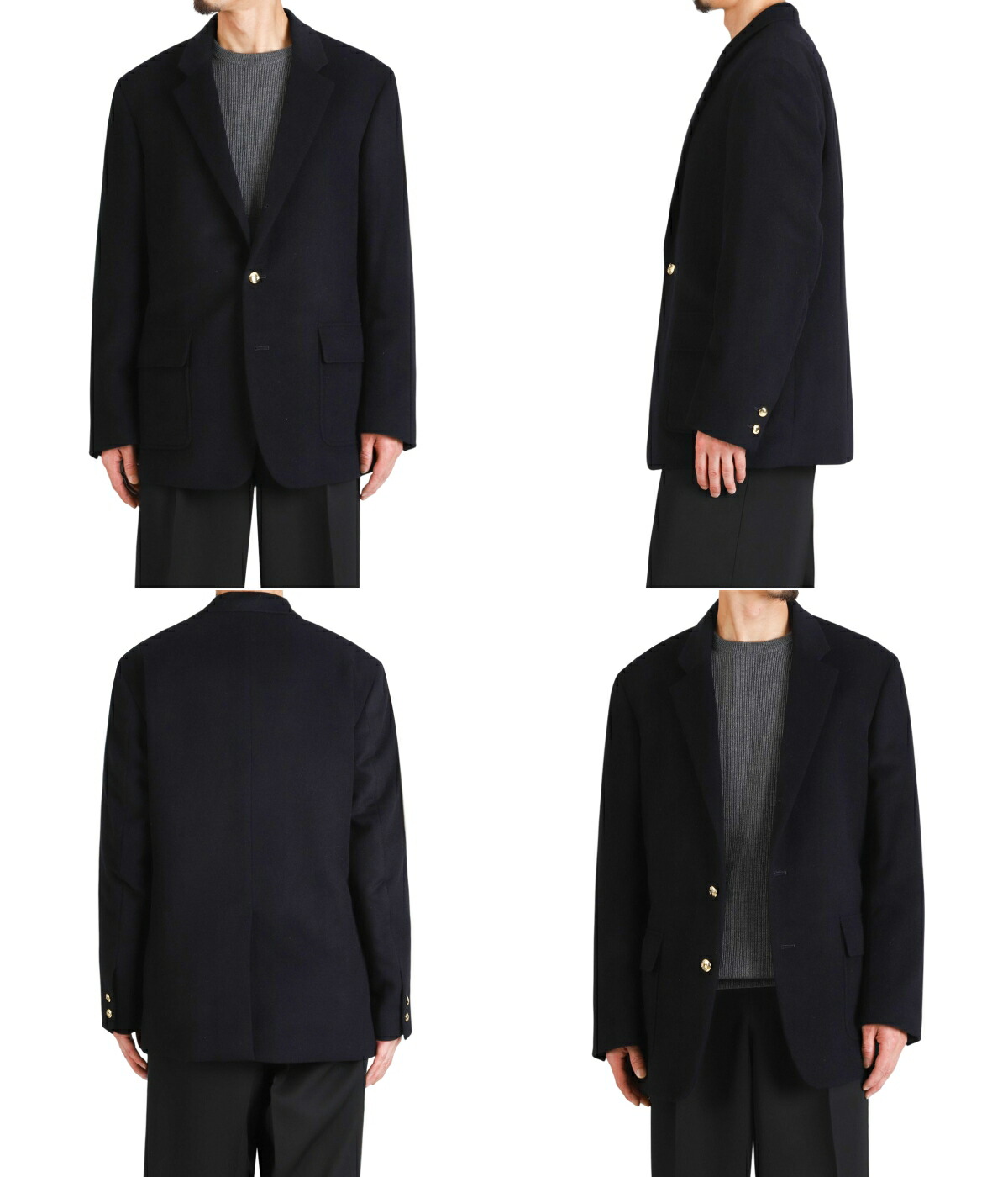 markaware（マーカウェア） ： CASHMERE BLAZER CASHMERE FLANNEL