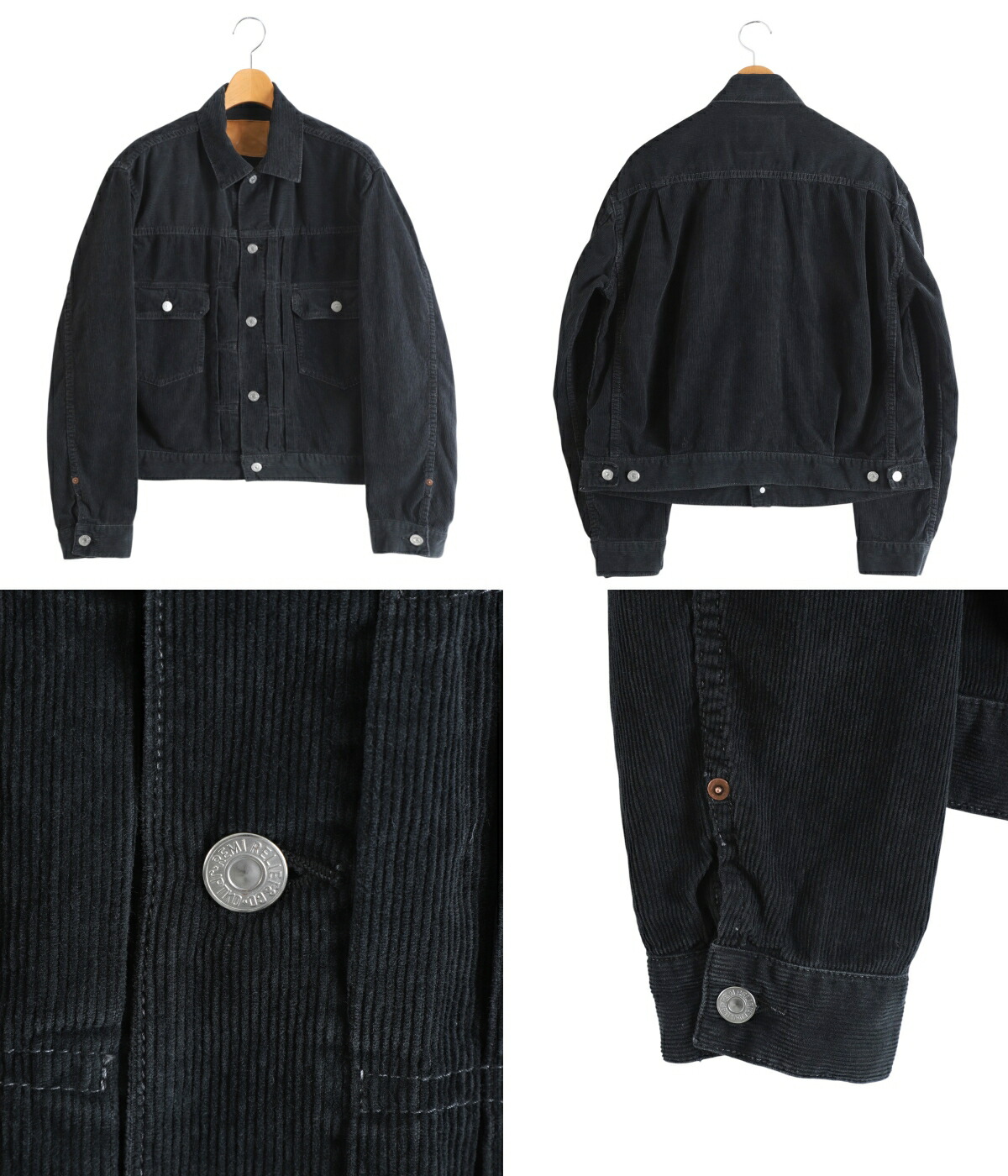 REMI RELIEF（レミ レリーフ） ： 14Wコーデュロイ 2nd JKT