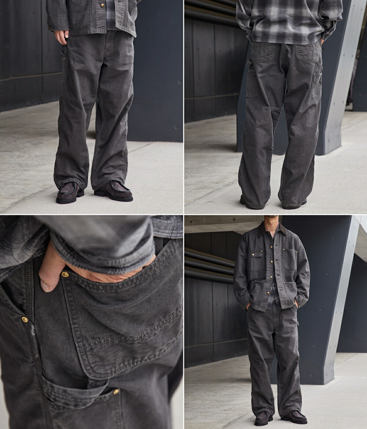 orSlow（オアスロウ） ： 別注 DAD'S FIT OXFORD PAINTER PANTS