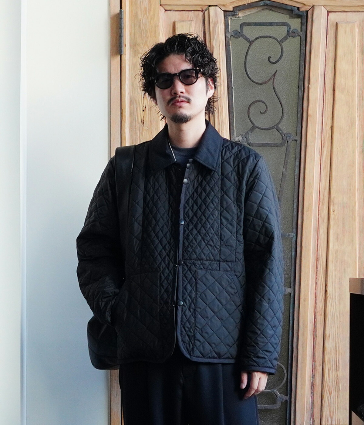 LAVENHAM（ラベンハム） ： 別注 CROPPED PANELLED JACKET ： ONLYARK