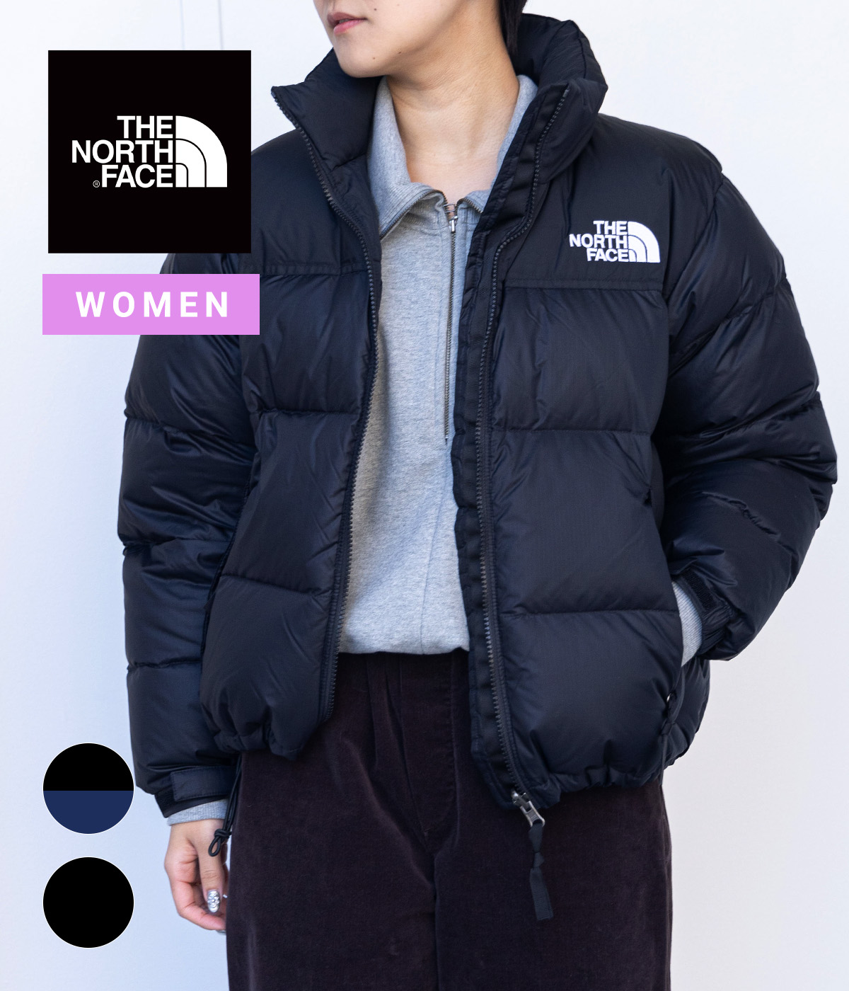 ノースフェイス RIDGEグースダウン ネイビーNYJ1DF59 サイズM THE NORTH FACE（ザ ノースフェイス） ノースフェイス M Aconcagua 2