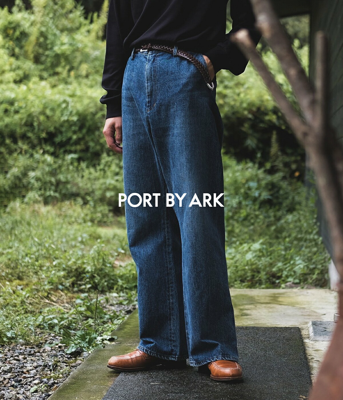PORT BY ARK PORT BY ARK / ポートバイアーク ： Seamless Denim Pants