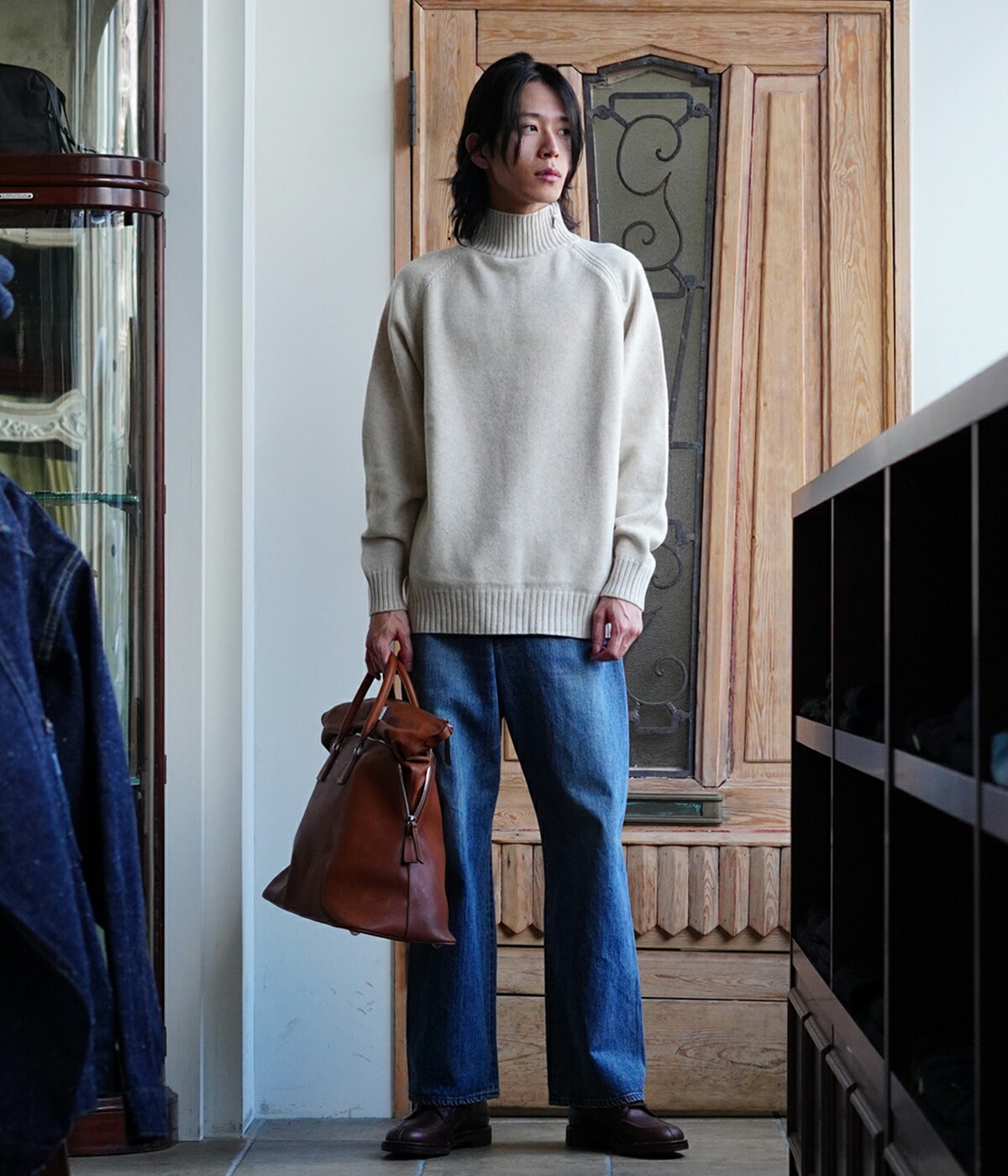 PORT BY ARK PORT BY ARK / ポートバイアーク ： Seamless Denim Pants 
