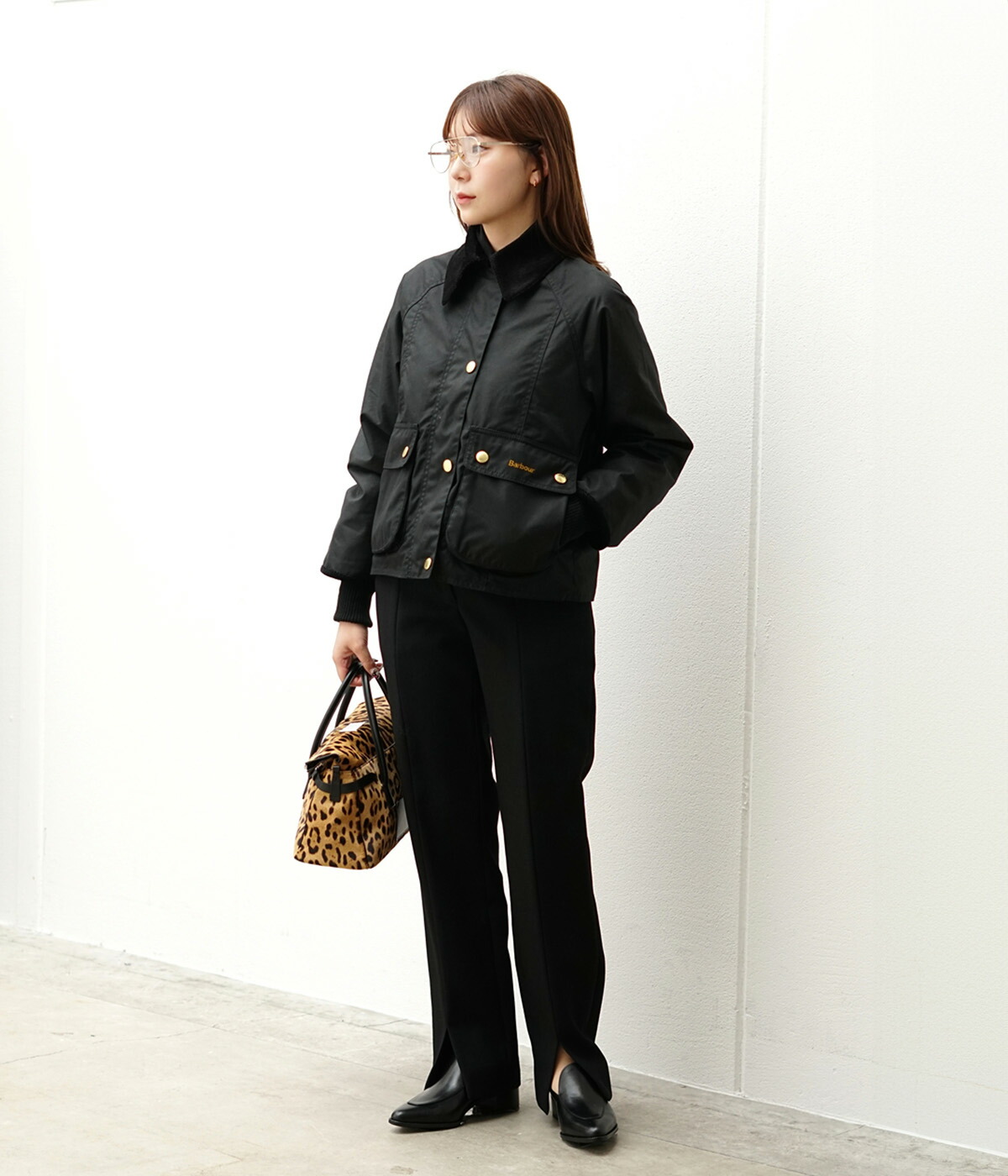 Barbour（バブアー） ： 【レディース】CROPPED BEADNELL / ワックス
