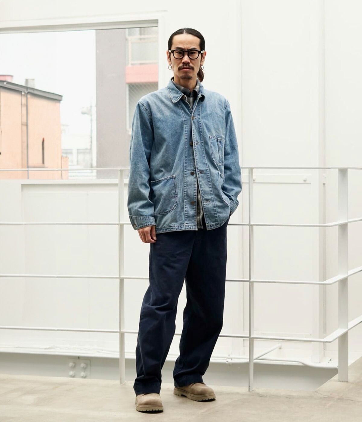 REMI RELIEF NAVY LABEL / レミレリーフ ネイビーレーベル ： 9.5oz