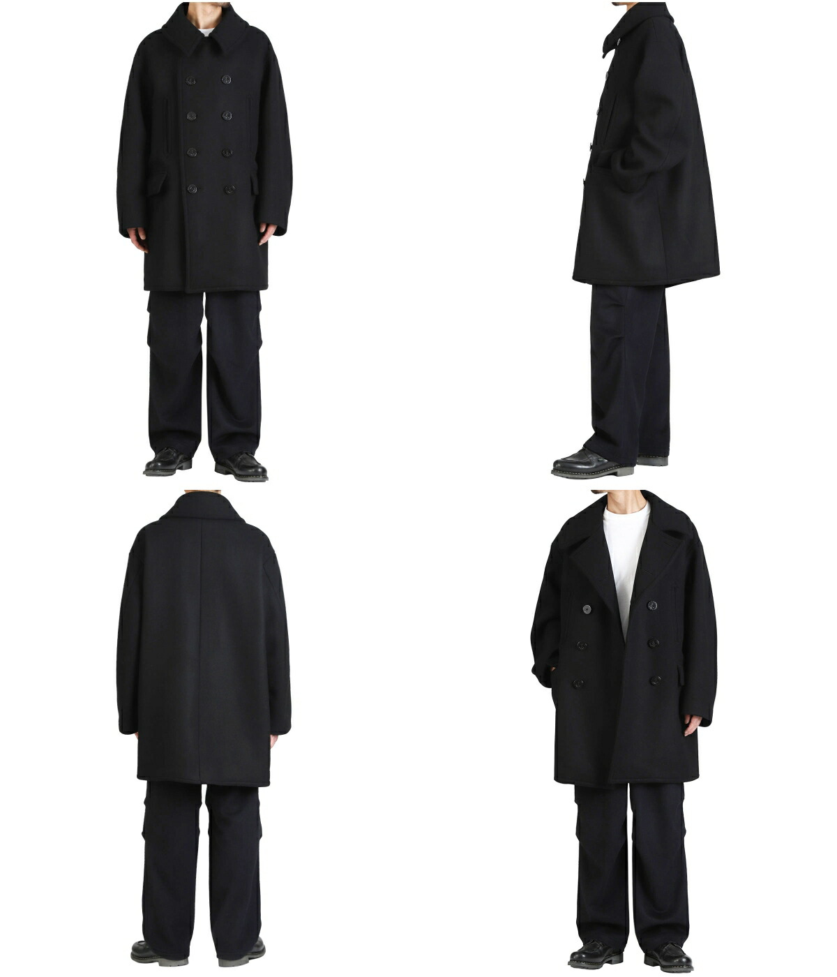 markaware（マーカウェア） ： 10 BUTTON PEA COAT VINTAGE MELTON