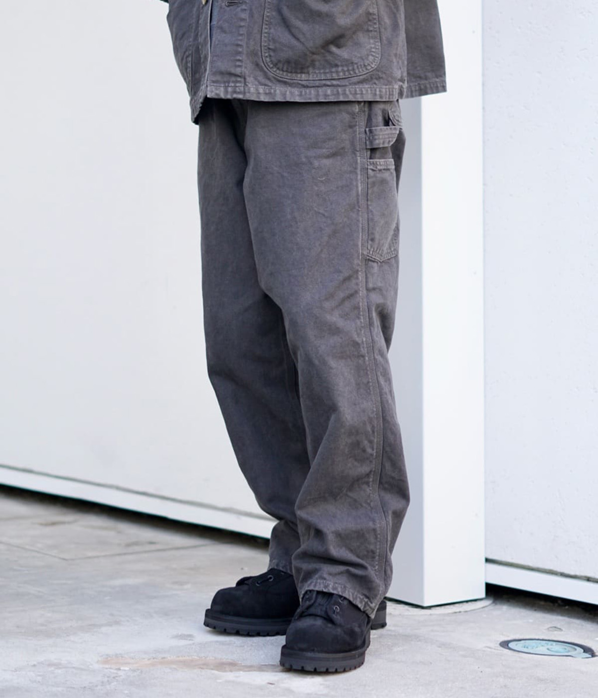 orSlow（オアスロウ） ： 別注 DAD'S FIT OXFORD PAINTER PANTS