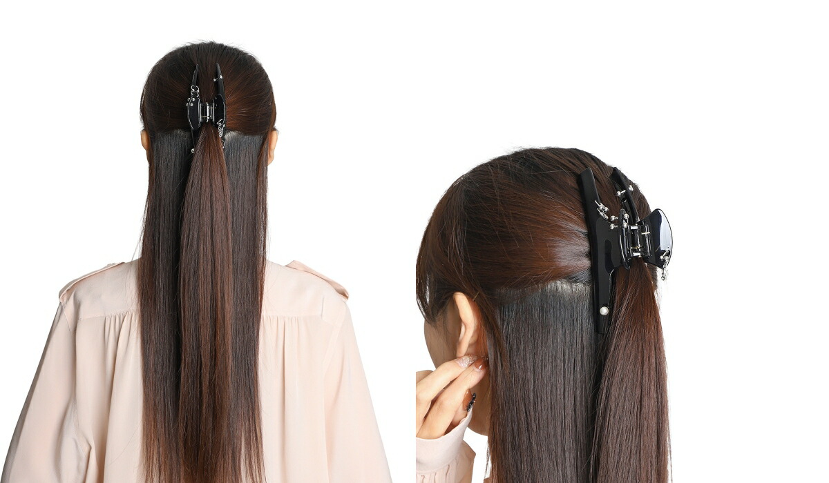 heyep（ヘイップ） ： [レディース]Piercing Hair Clip-Large / 全2色