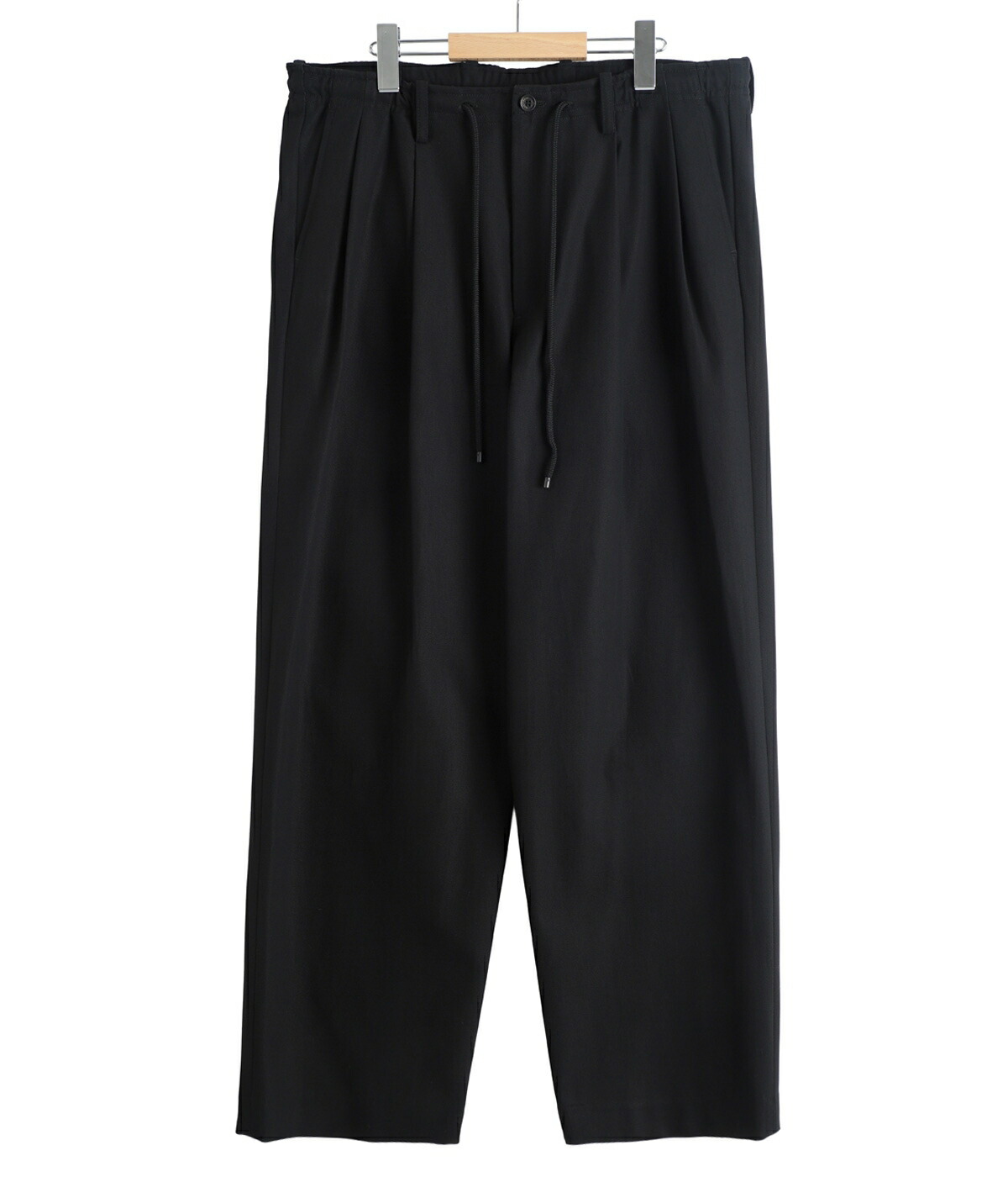 markaware（マーカウェア） ： DOUBLE PLEATED EASY TROUSERS ORGANIC