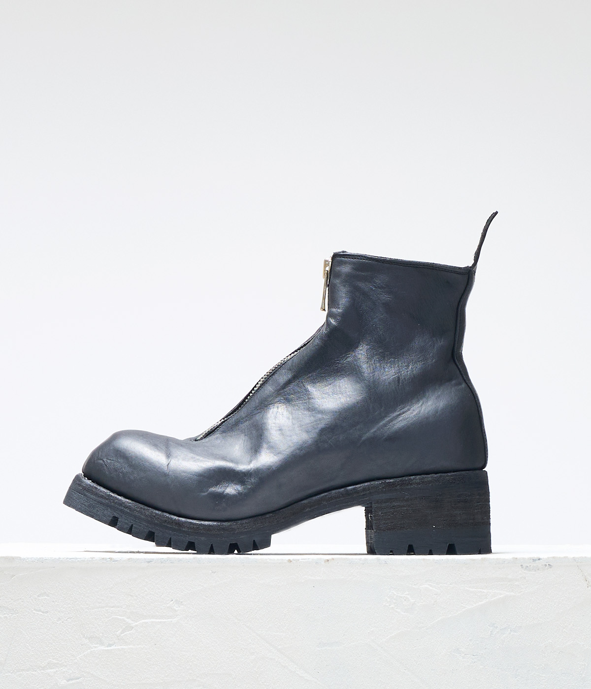 GUIDI（グイディ） ： PL1V FRONT ZIP BOOTS HORSE FULL GRAIN ： PL1V